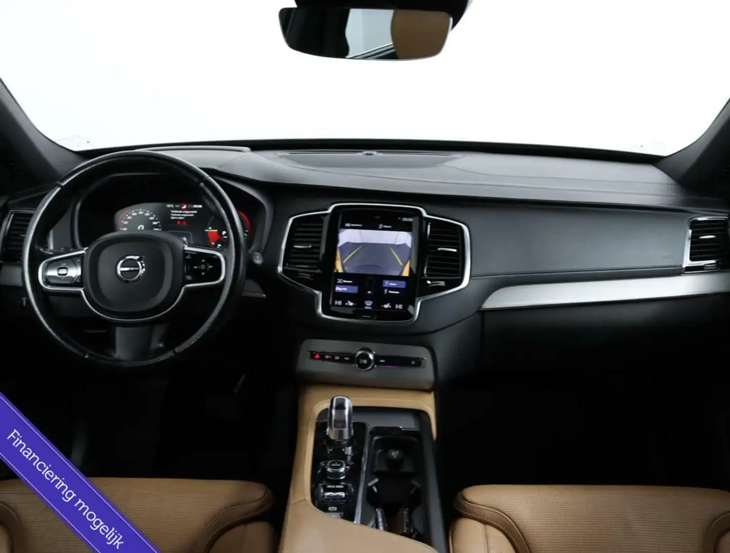 Volvo XC90 2.0 T8 Twin LEER PANO AIRCO 7-PERS DEALERONDERH Blauw - 2