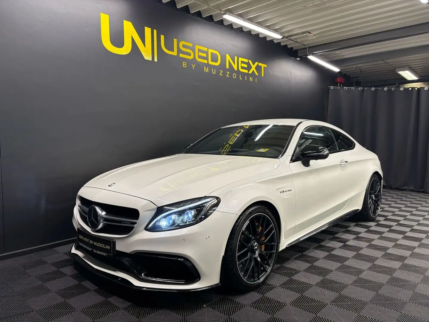 Mercedes-Benz C 63 AMG S Edition One coupé Wit - 1