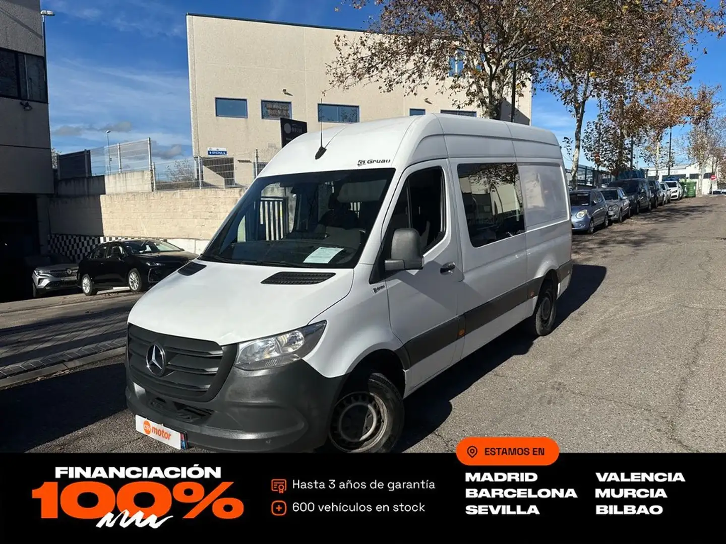 Mercedes-Benz Sprinter 314CDI 143CV L2H2 Blanc - 1