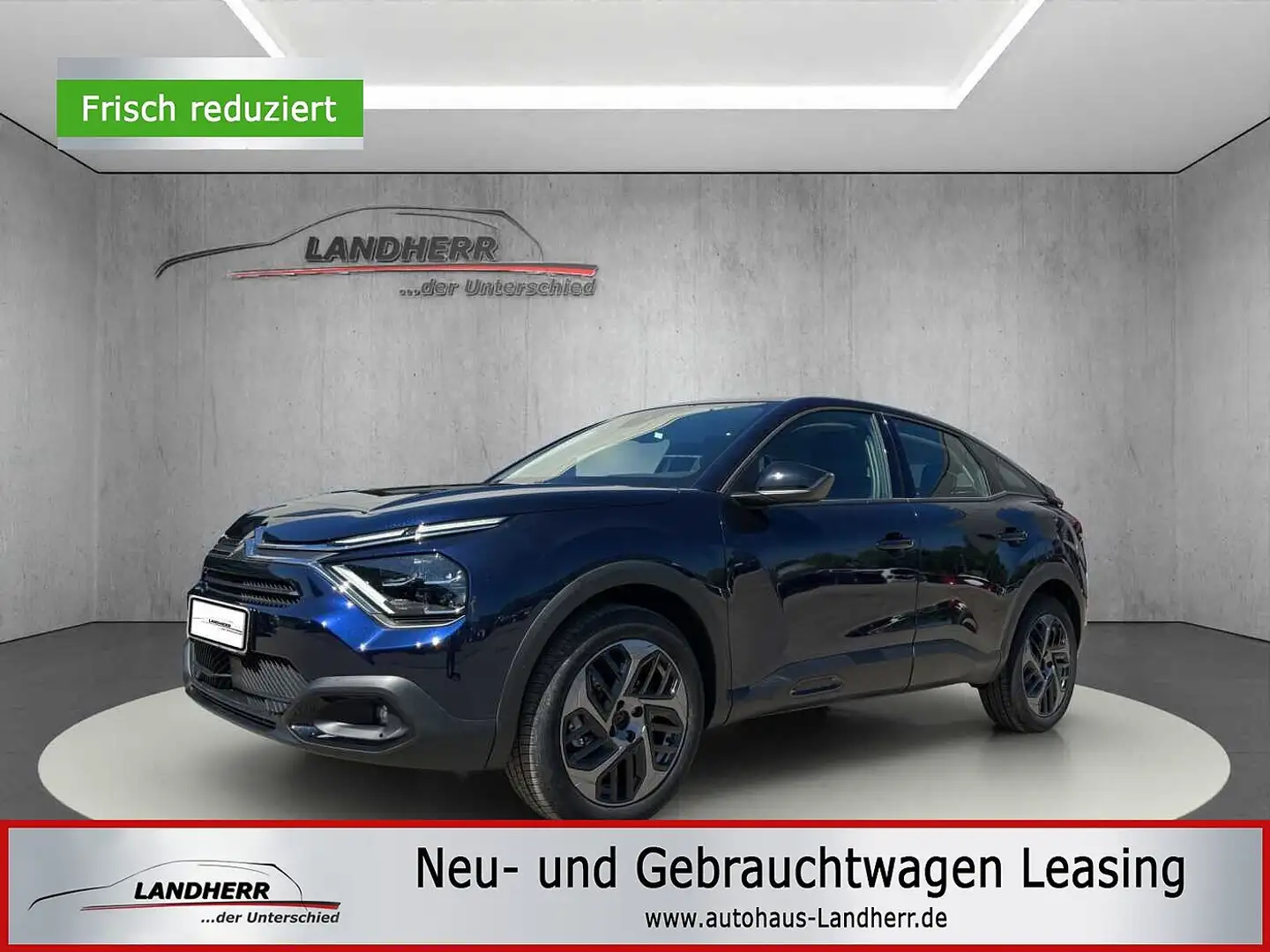 Citroen C4 1.2 Plus//ALU Kamera Navi PDC Blau - 1