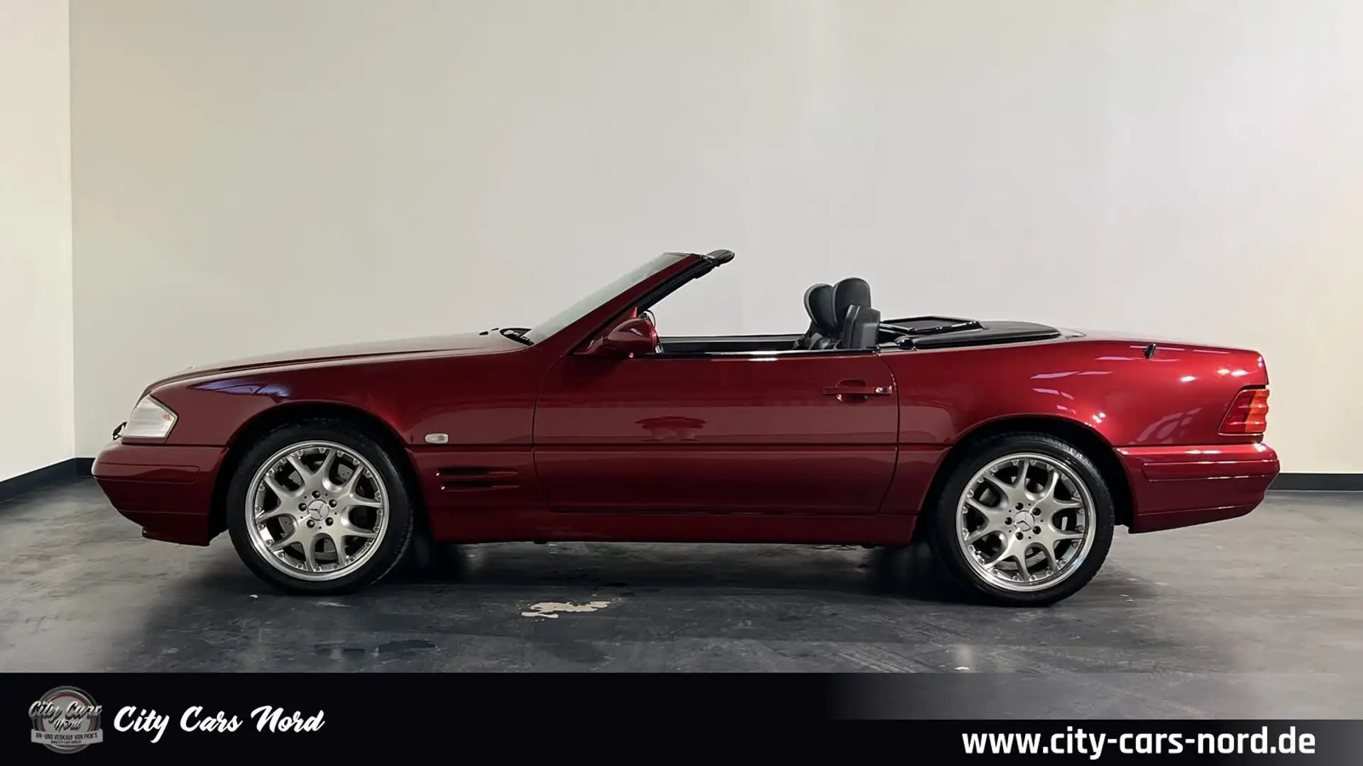 Mercedes-Benz SL 500 R129 XENON-SHZ-NAPPA-MEMORY-UNFALLFREI Rot - 2