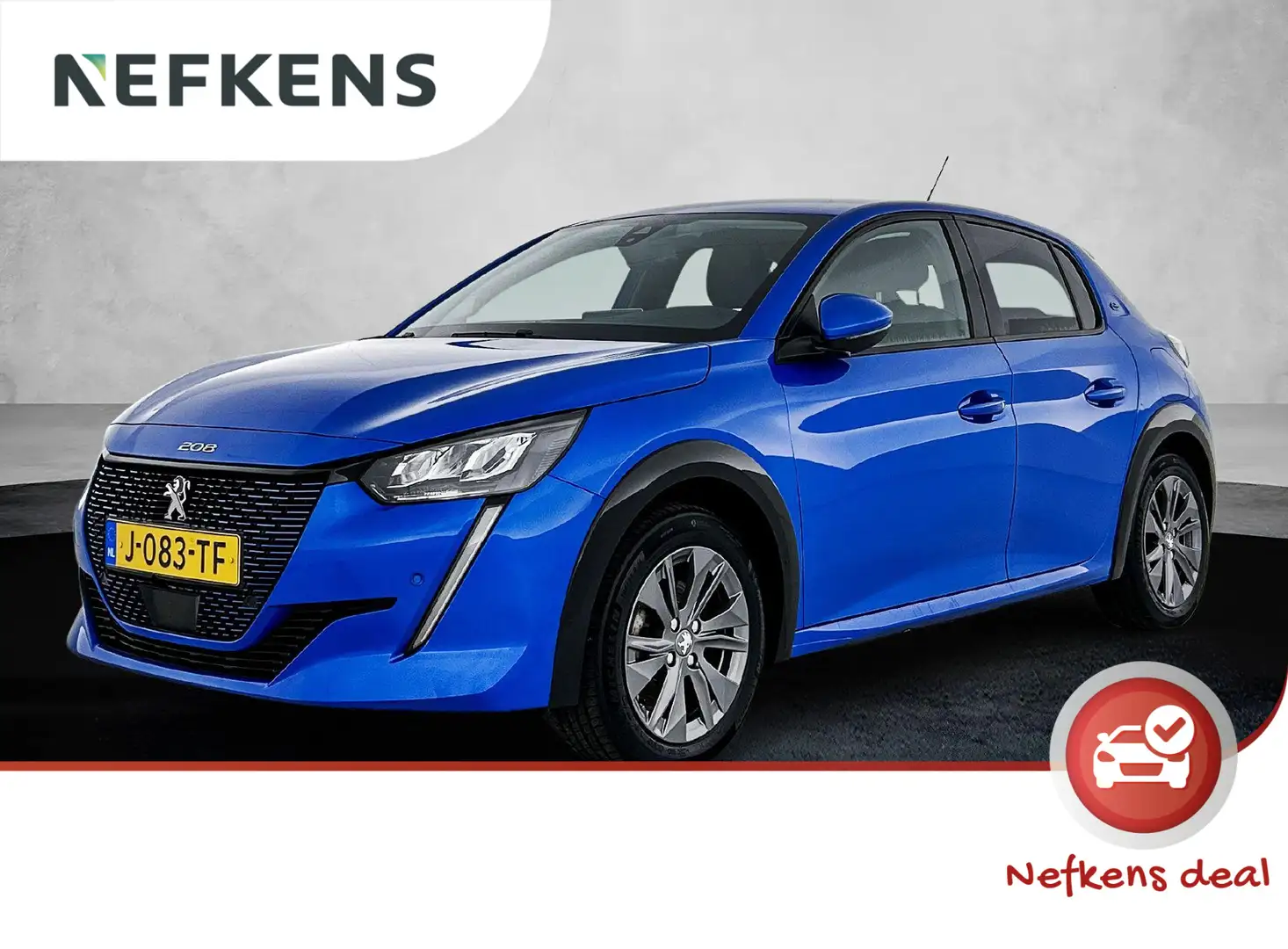 Peugeot e-208 EV Allure Première 1 fase 50 kWh | 1ste Eigenaar | Bleu - 1