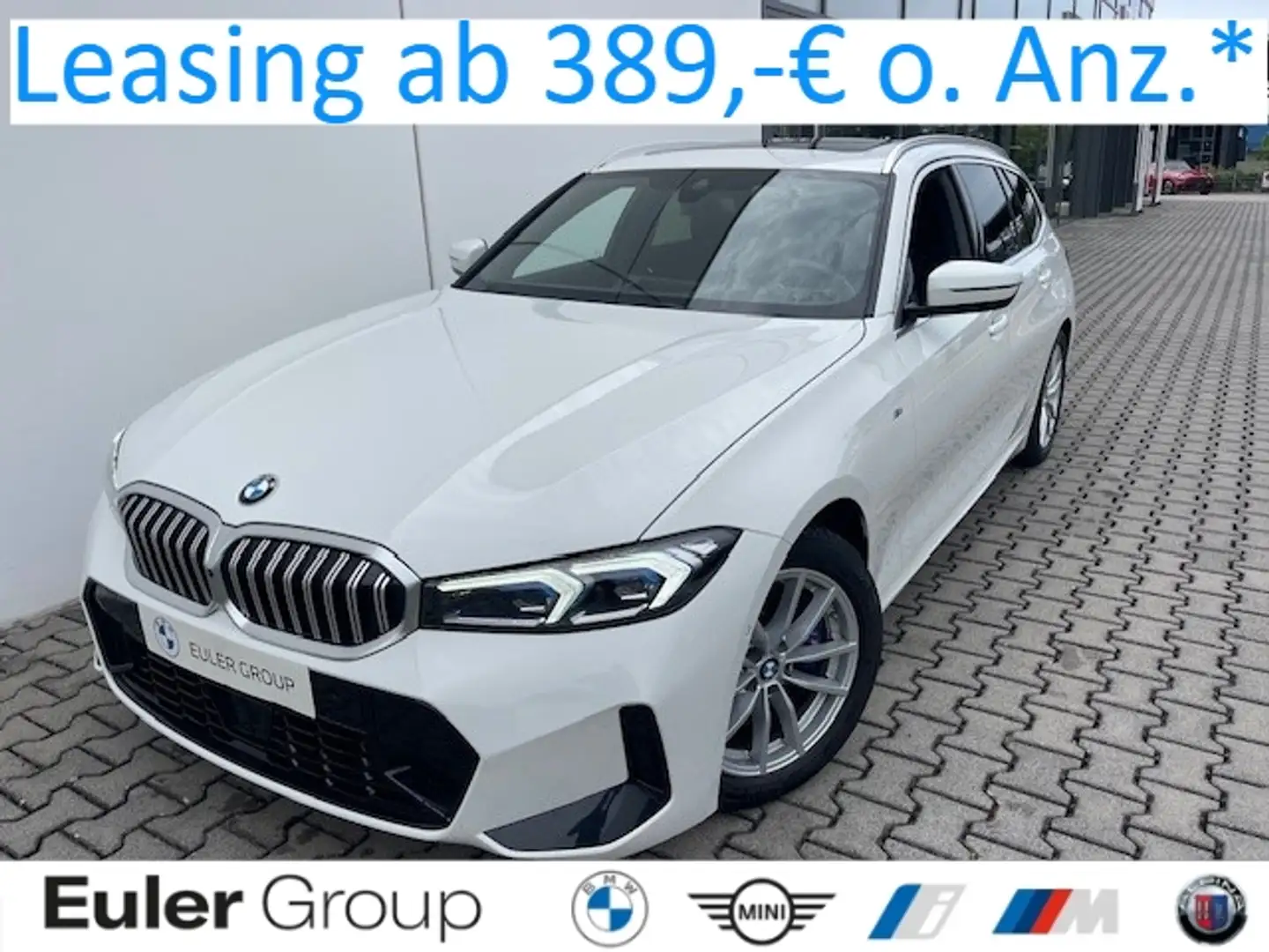 BMW 330 iA Touring M Sport Pano AHK ACC Memory PA+ Travel+ Weiß - 1