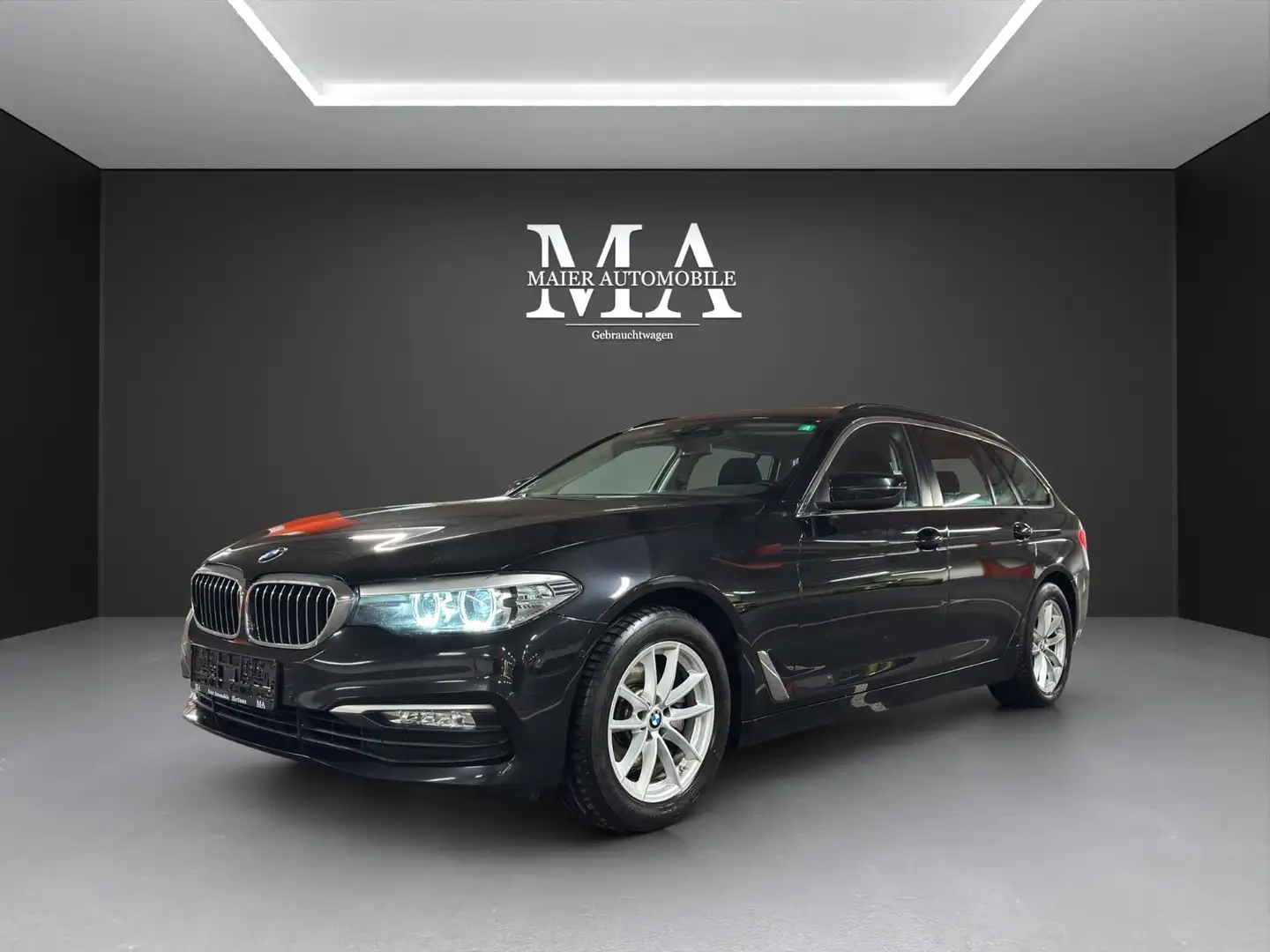 BMW 520 i Touring*1.HAND*BUSINESS*GARANTIE*CHECKHEFT* Noir - 1