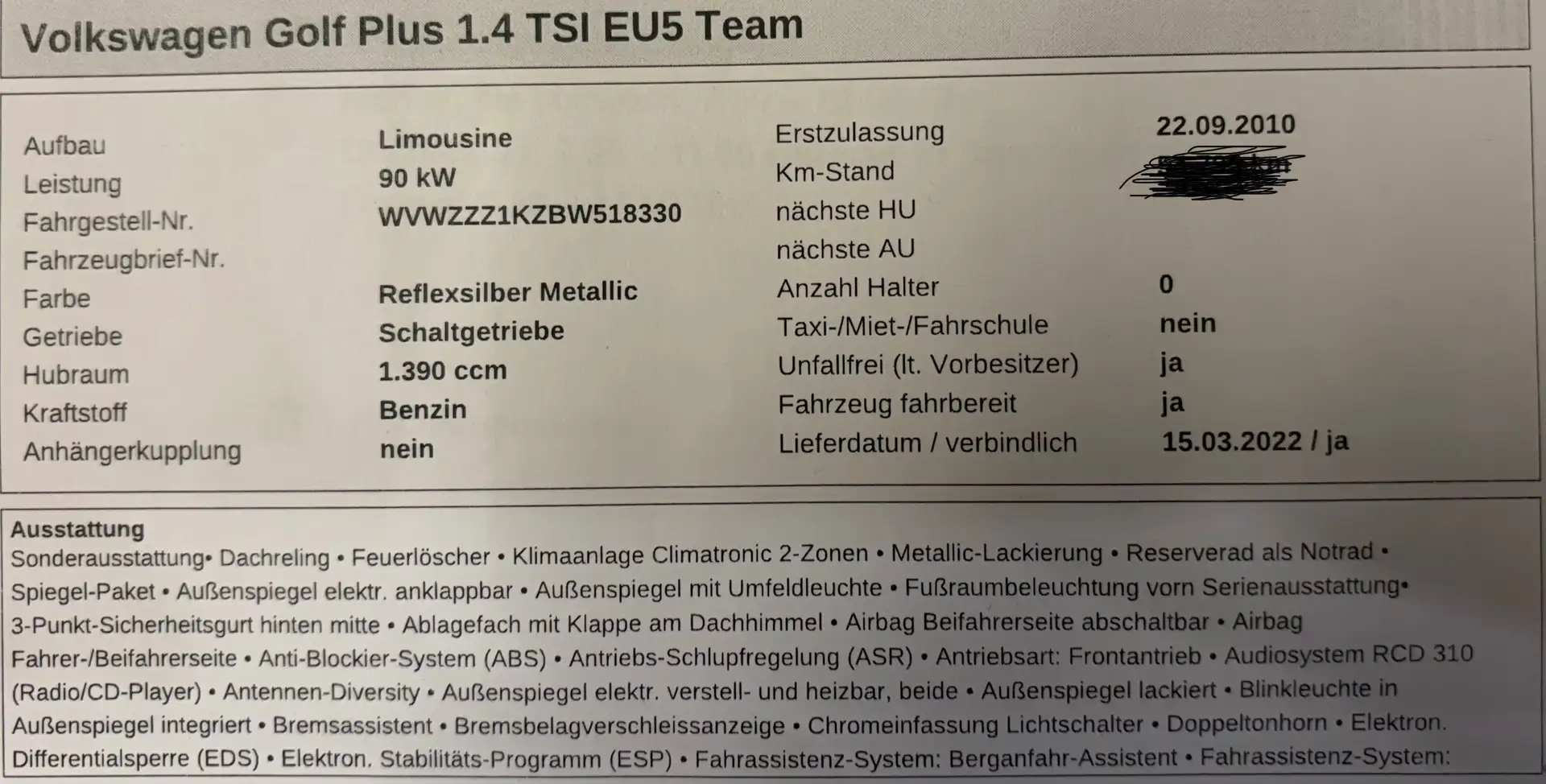 Volkswagen Golf Plus Golf VI Plus 1.4 TSI DSG Team Argintiu - 2