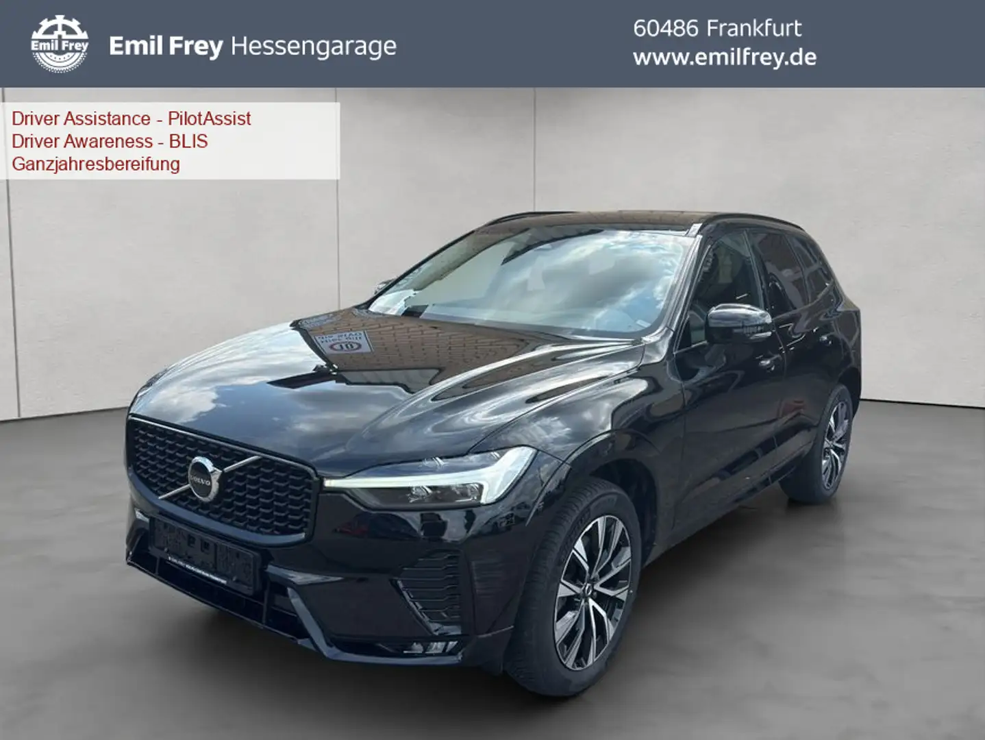 Volvo XC60 XC60 B4 Plus-Dark Aut Glasd BLIS ACC Sitzbelüftung Schwarz - 1