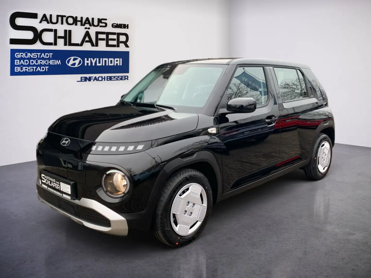 Hyundai Inster EV 49 kWh Select Effizienz-Paket Navi Schwarz - 1