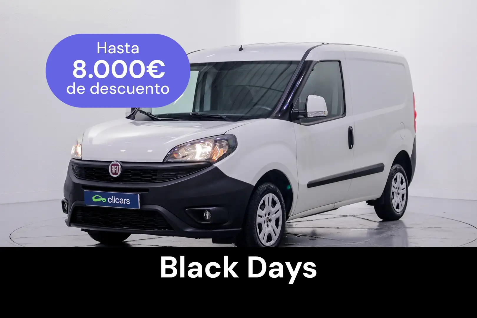 Fiat Dobló Cargo 1.3Mjt SX 70kW Blanc - 1