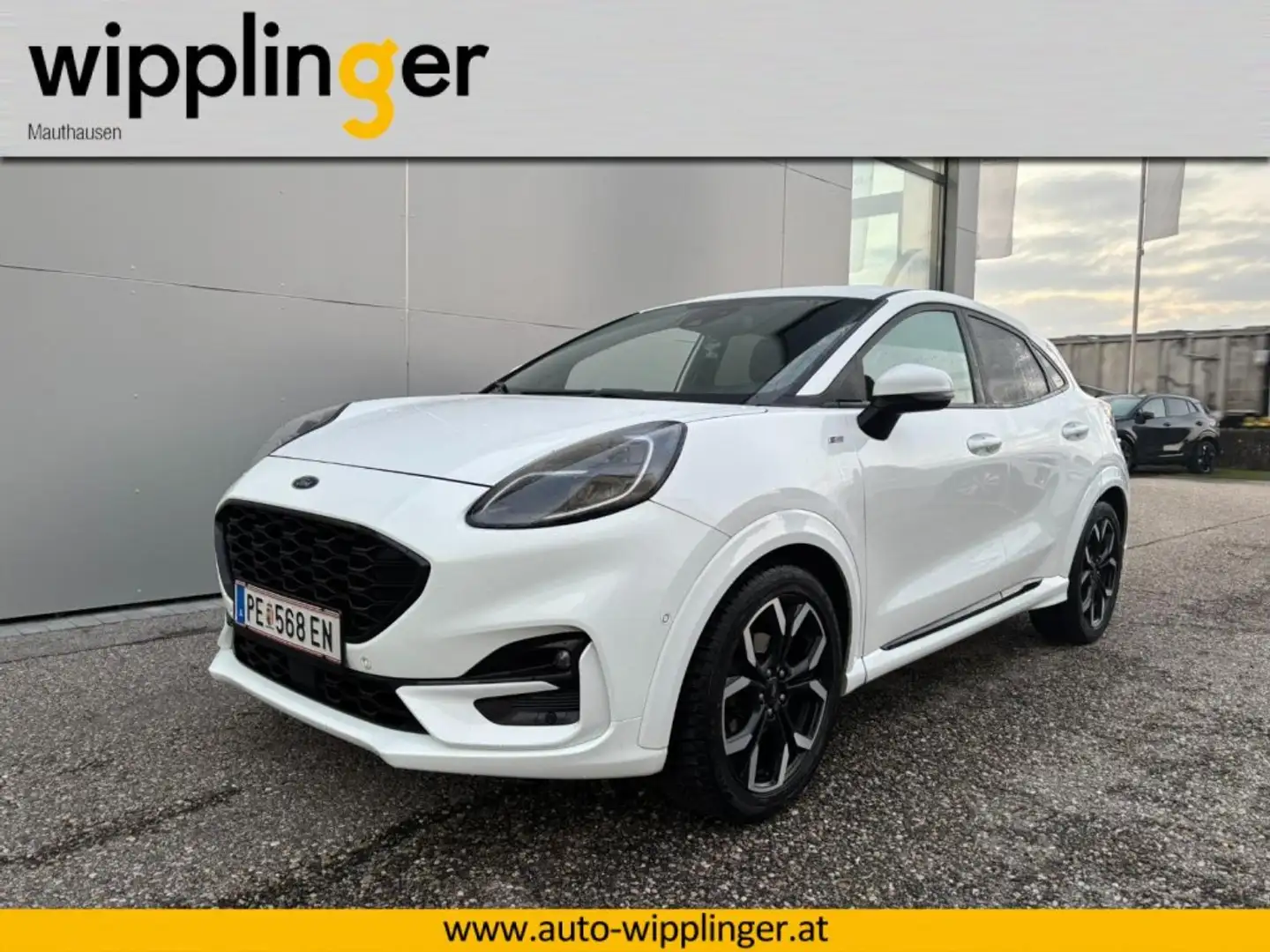 Ford Puma 1,0 EcoBoost Hybrid ST-Line X Blanc - 1