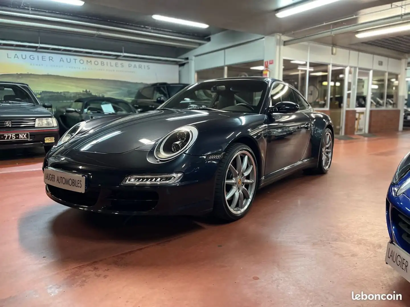 Porsche 911 997 Carrera 4S 355 Ch Gris - 2