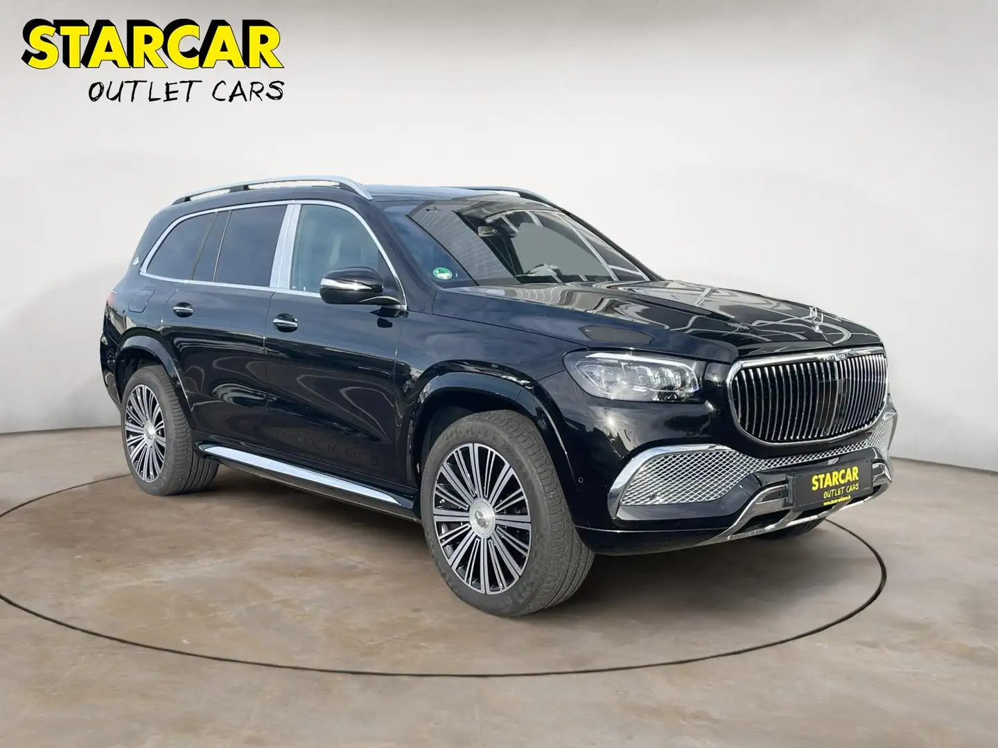 Mercedes-Benz GLS 600 MAYBACH+4M+AHK+TV+PANO+StHZ+FIRST-CLASS+ Siyah - 1