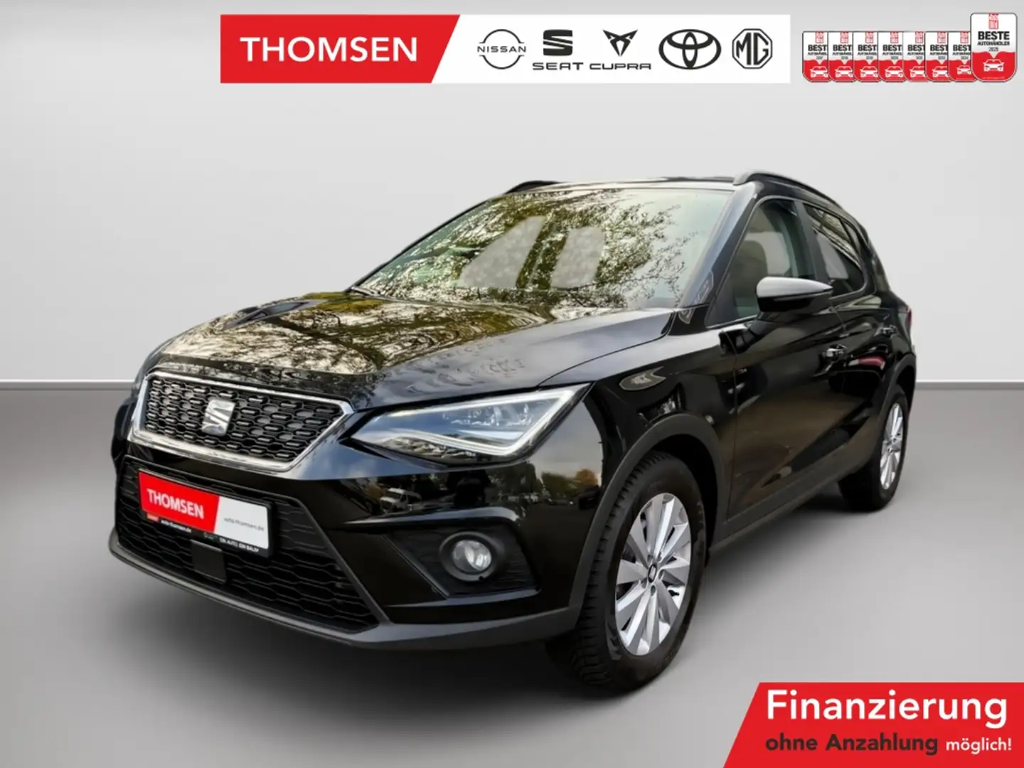 SEAT Arona 1.0 TSI Style Beats DSG+AUT+LED+Winterp. Schwarz - 1