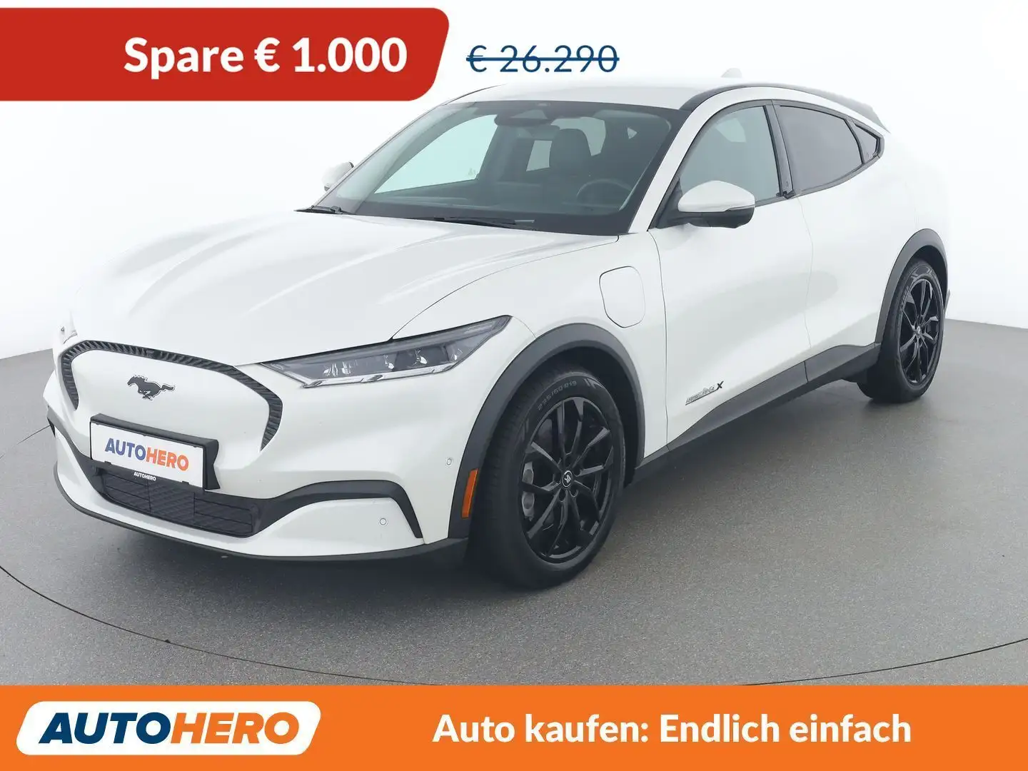 Ford Mustang Mach-E electric drive 216 kW Weiß - 1