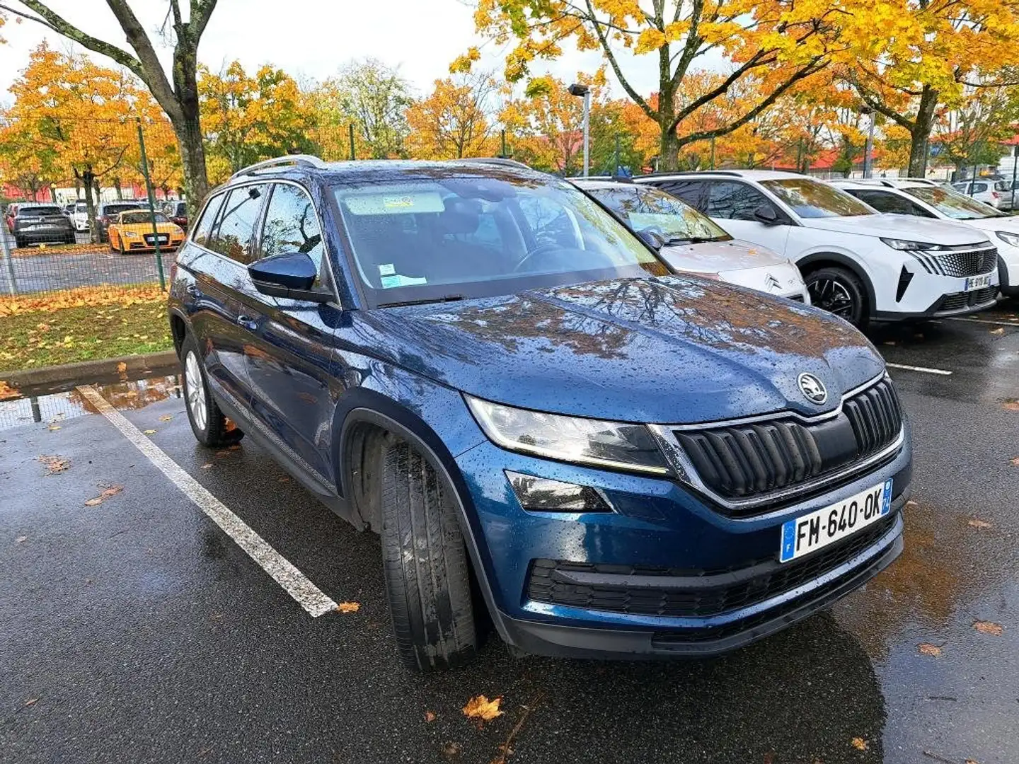 Skoda Kodiaq Kodiaq 2.0 TDI 190 SCR DSG7 4x4 7pl Style Bleu - 1