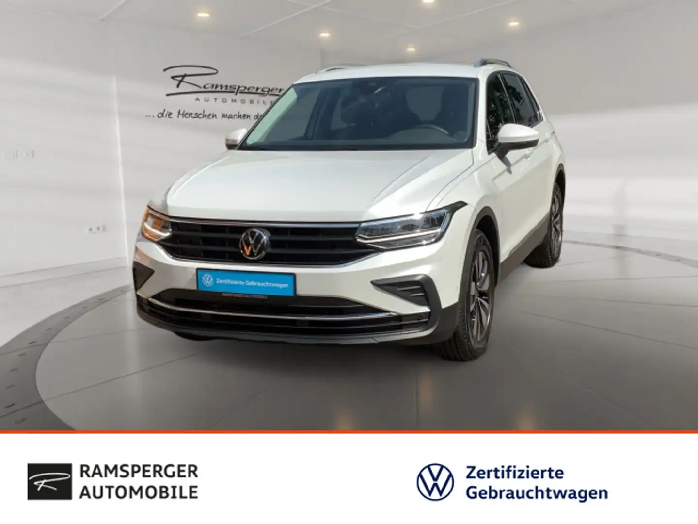 Volkswagen Tiguan 1.5 TSI DSG MOVE AHK ACC LED Navi Kamera Weiß - 1