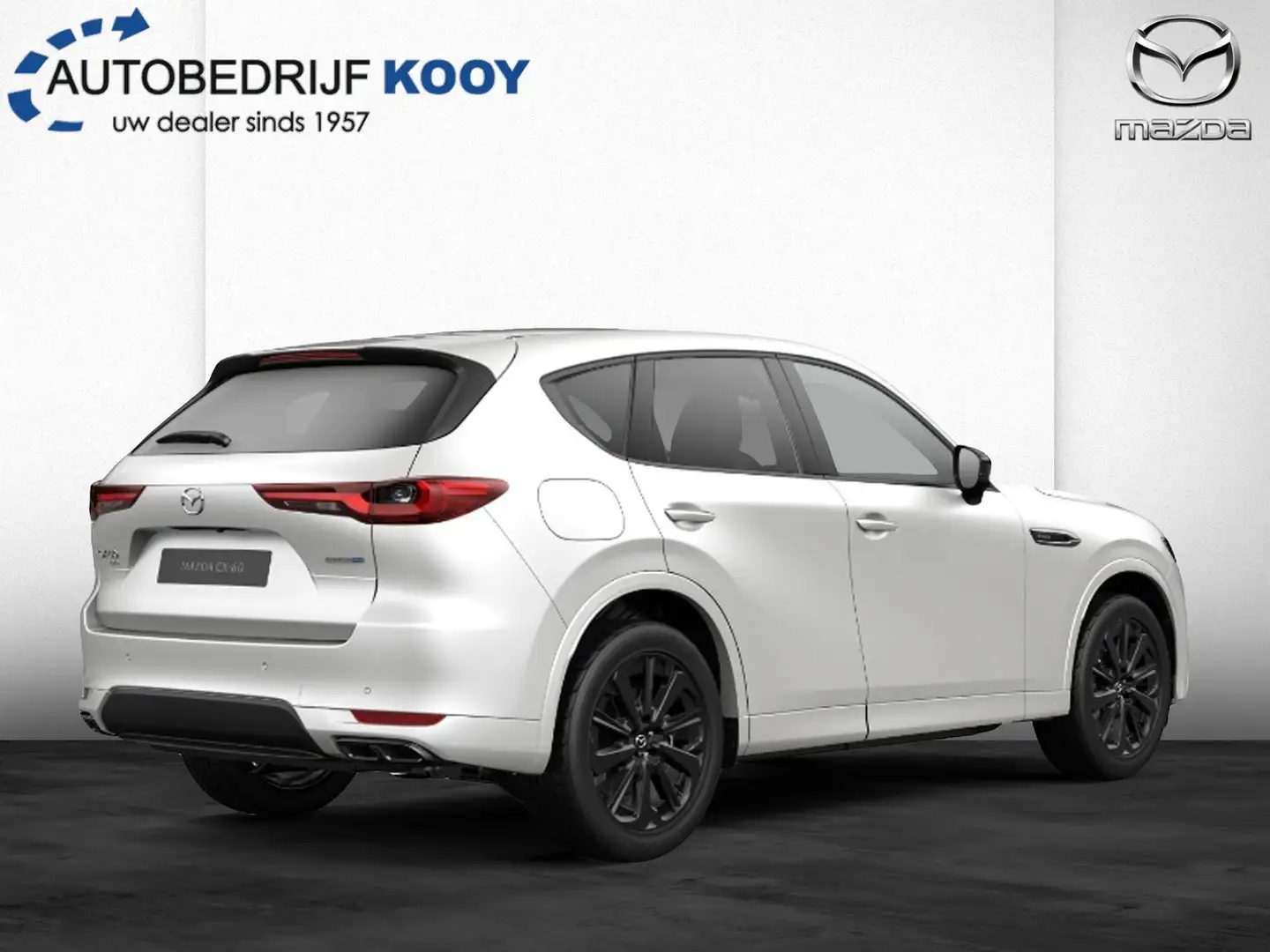 Mazda CX-60 2.5 PHEV Homura Plus Weiß - 2
