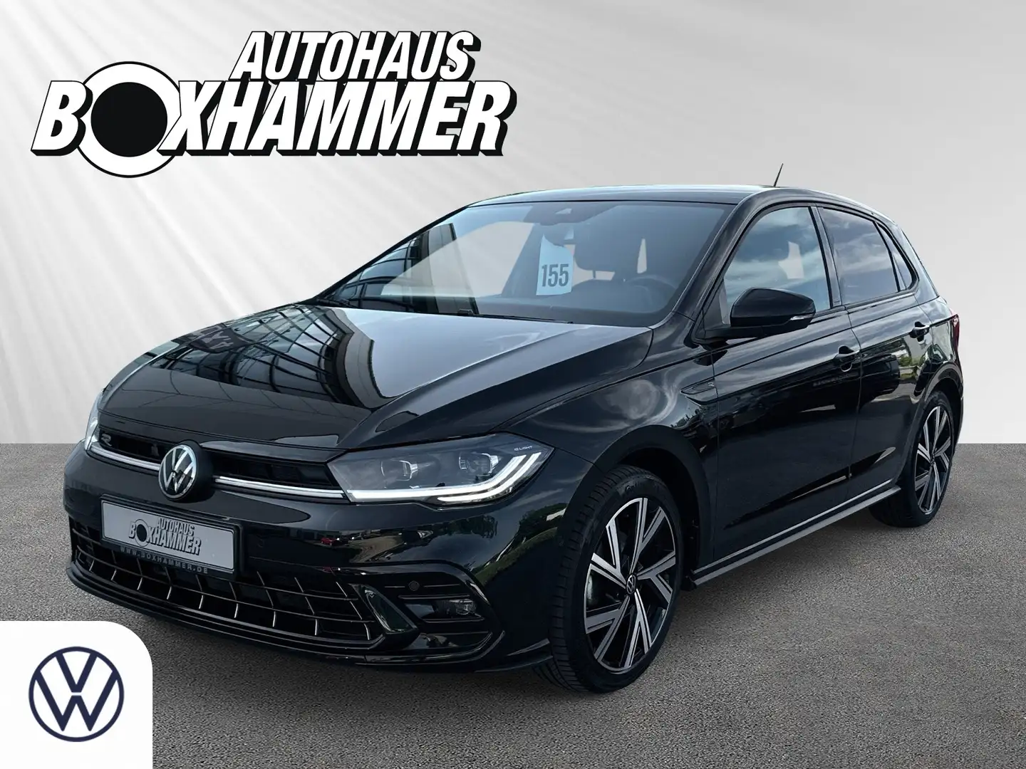 Volkswagen Polo 1,0 TSI DSG R-Line NAVI+RÜCK.KAM+SIDE.ASSIST Schwarz - 1
