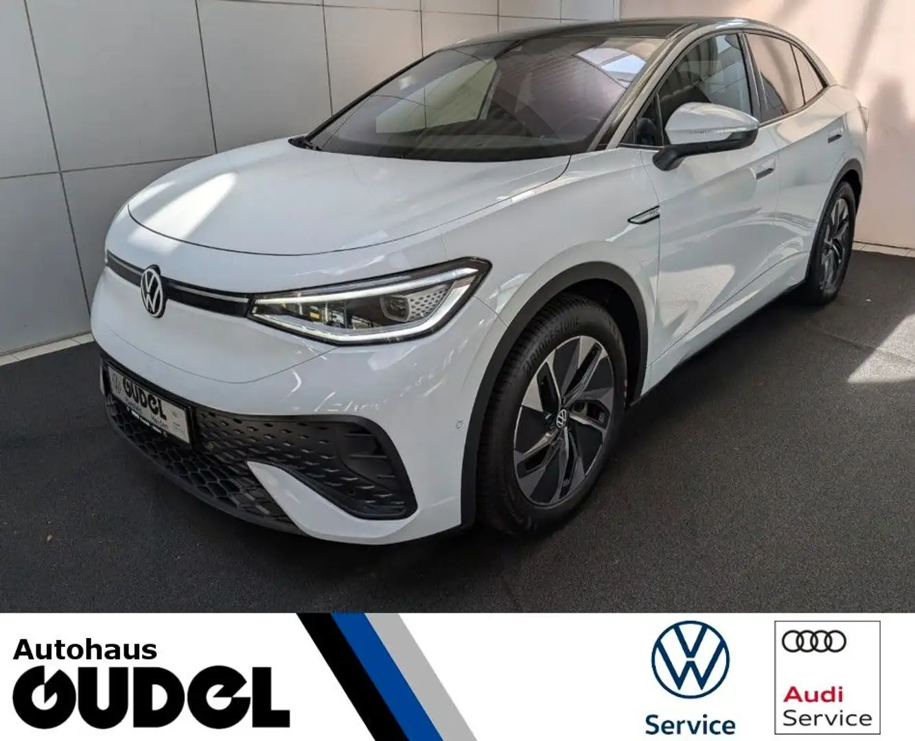 Volkswagen ID.5 Pro Performance 77kW/h AHK IQ.Light Panoram Weiß - 1