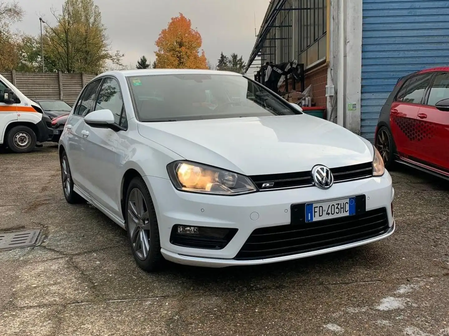 Volkswagen Golf Golf VII 2013 5p 1.4 tsi Highline 125cv dsg Bianco - 2