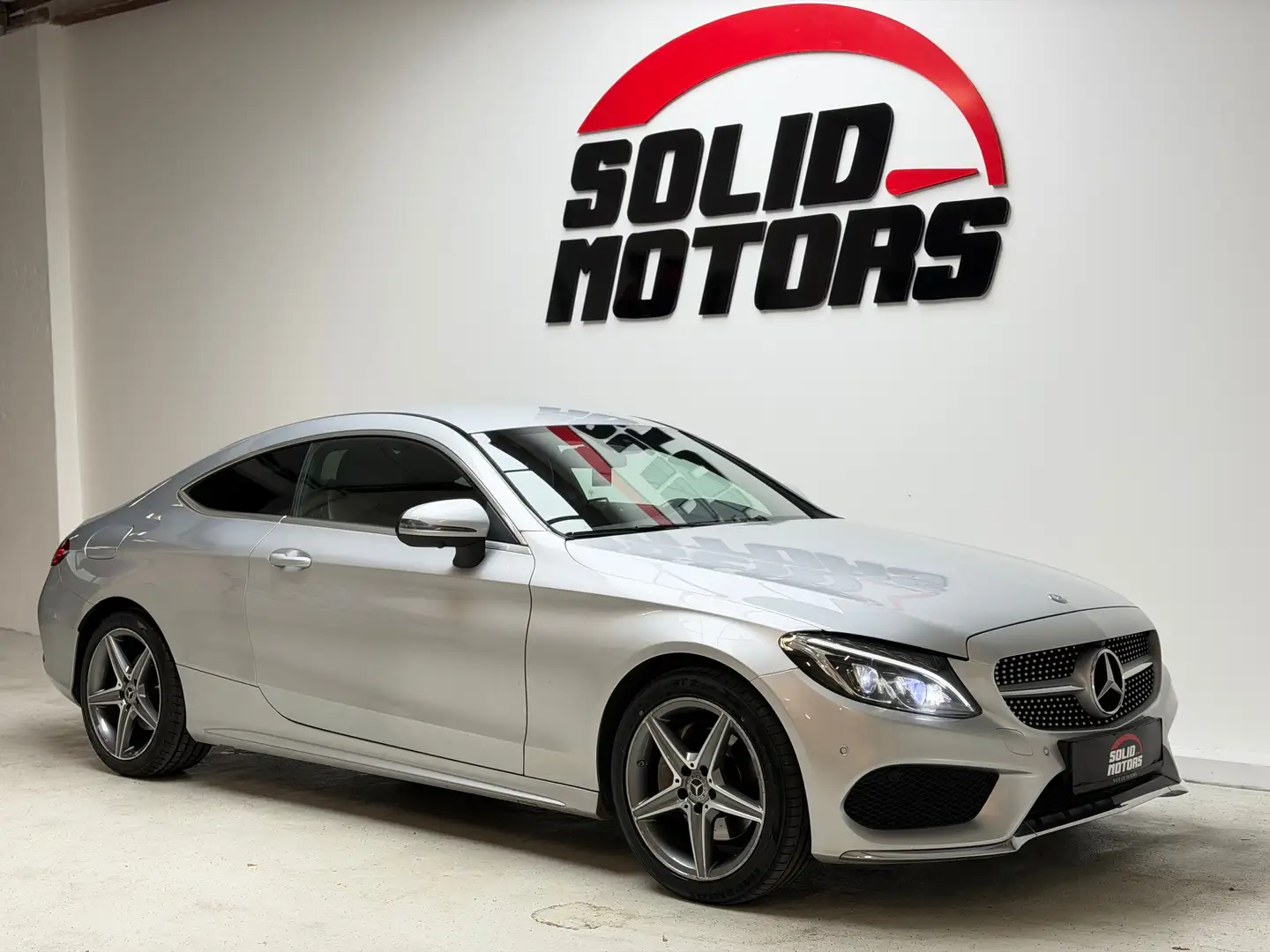 Mercedes-Benz C 220 C 220d Coupe AMG Line/Night/360°/Totwinkel/LED Grau - 2