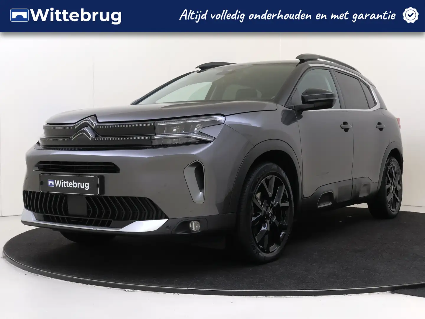 Citroen C5 Aircross 1.2 Hybrid 136PK ë-Series Stoelverwarminf | Naviga Grijs - 1
