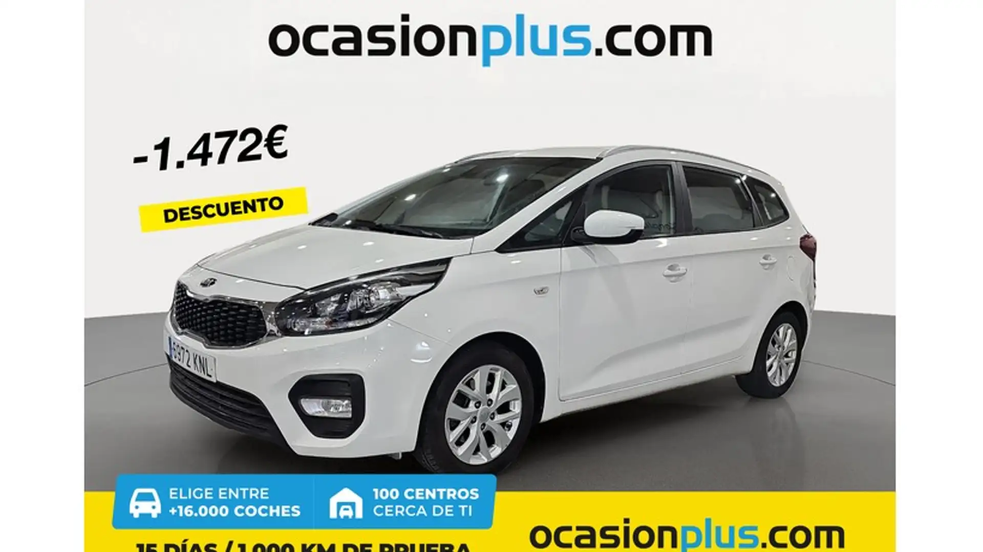 Kia Carens 1.7CRDi VGT Eco-Dynamics Concept Blanc - 1