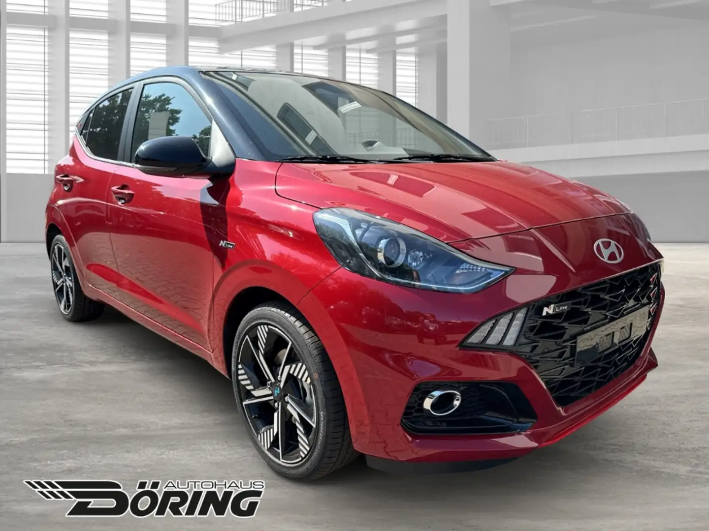 Hyundai i10 N Line 1.0 Turbo (90 PS) MY25 Dachlackierung Roşu - 2