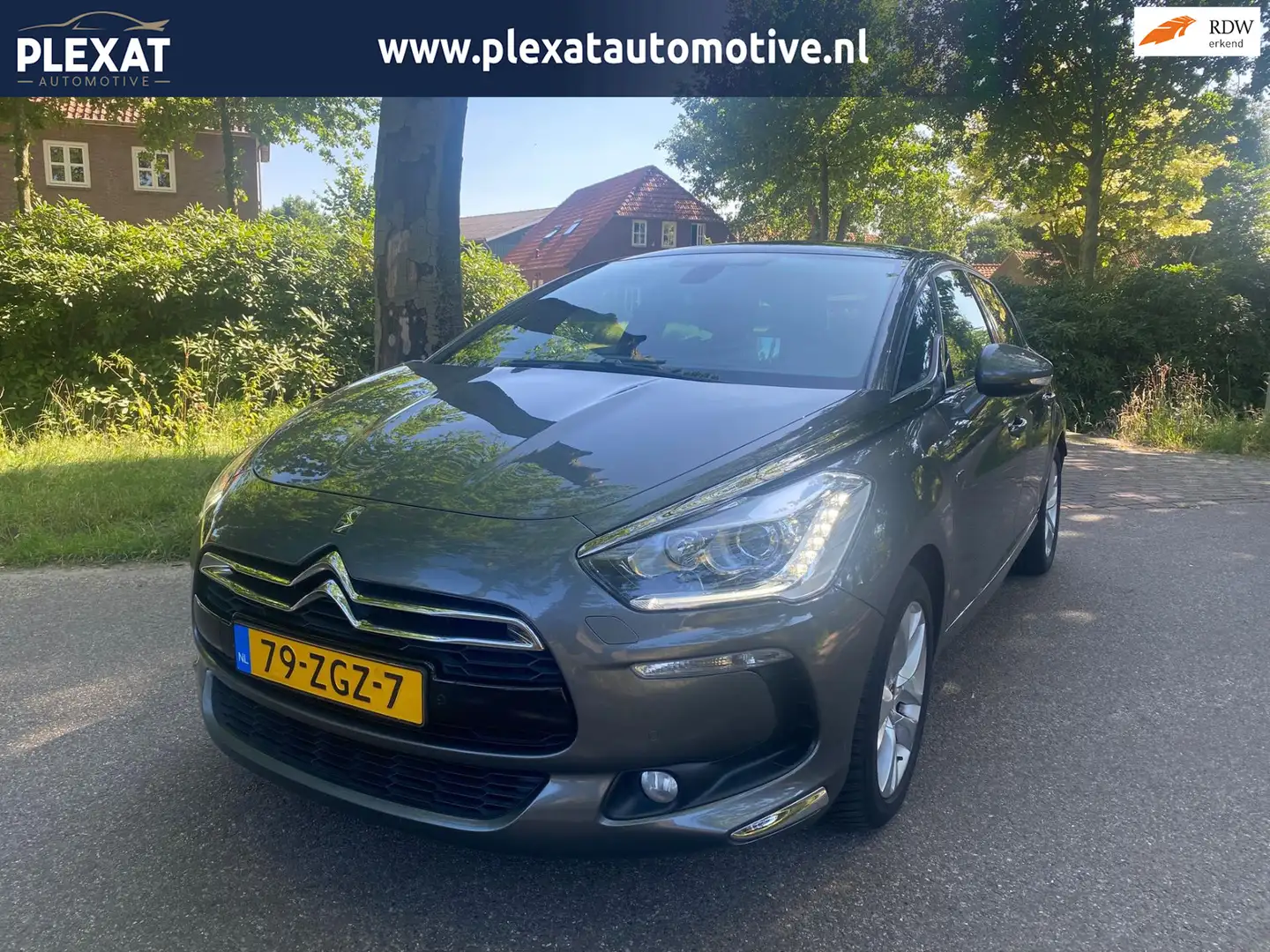 Citroen DS5 2.0 Hybrid4 Business Executive Aut.| Panorama | Ma Grijs - 1