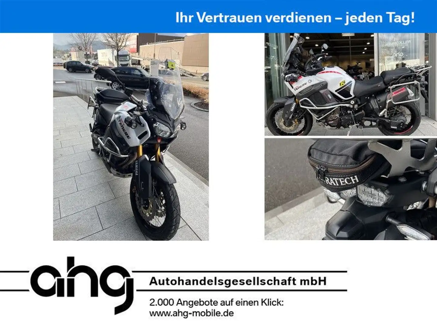 Yamaha Super Tenere World Crosser mit 1 Jahr Gewährl. Blanc - 1