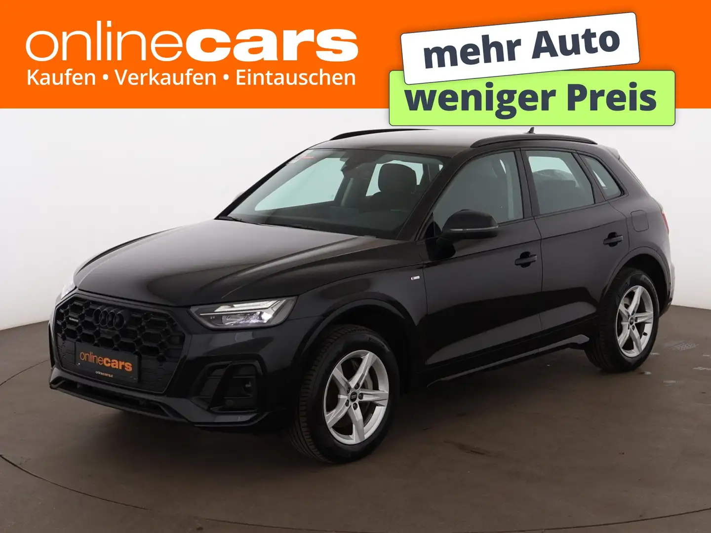 Audi Q5 50 TFSI e quattro S-Line Aut LED 360-CAM NAVI Schwarz - 1
