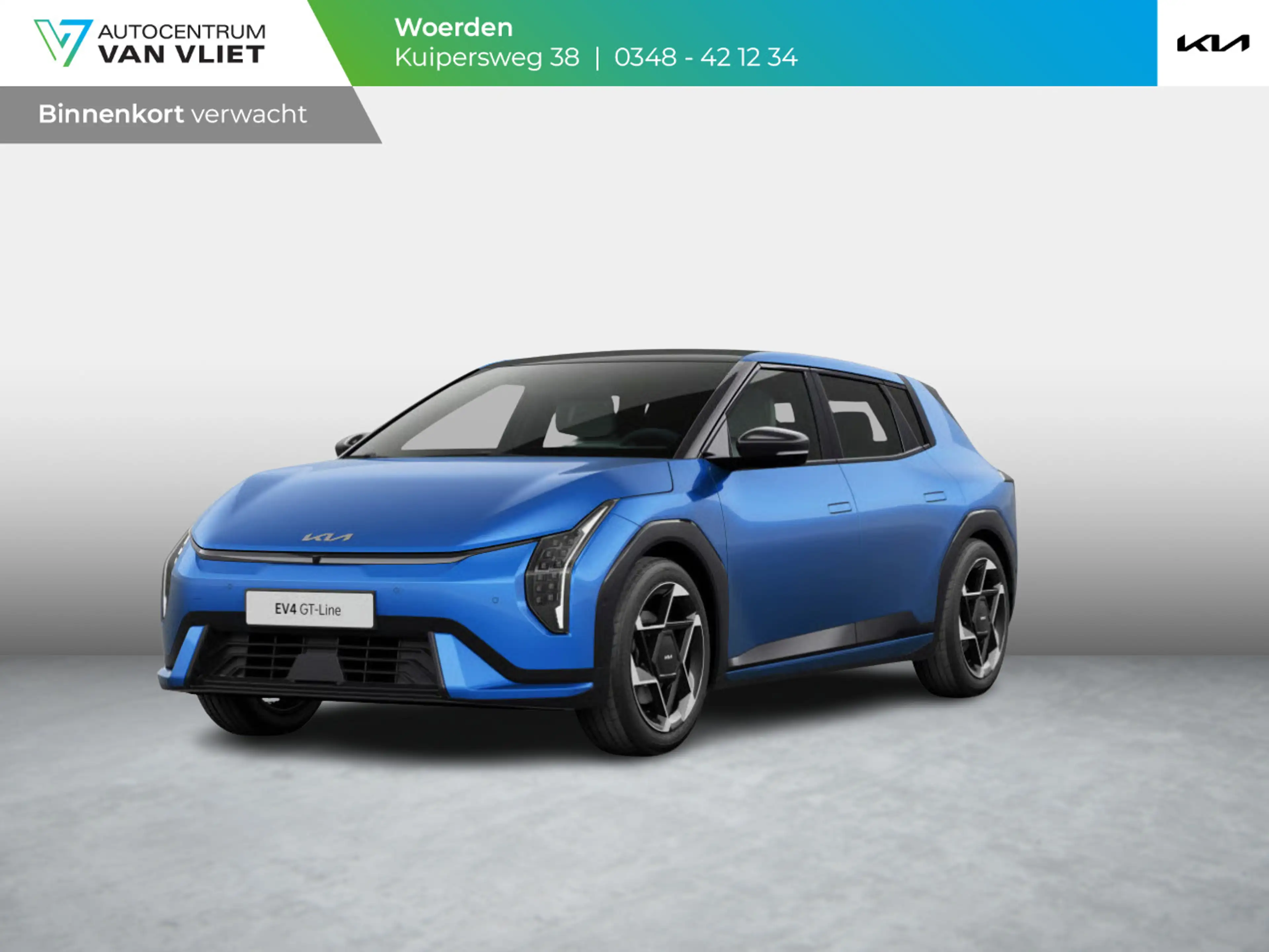 Kia EV4 GT-Line 81.4 kWh | Actieprijs* | Navi. | Clima. |