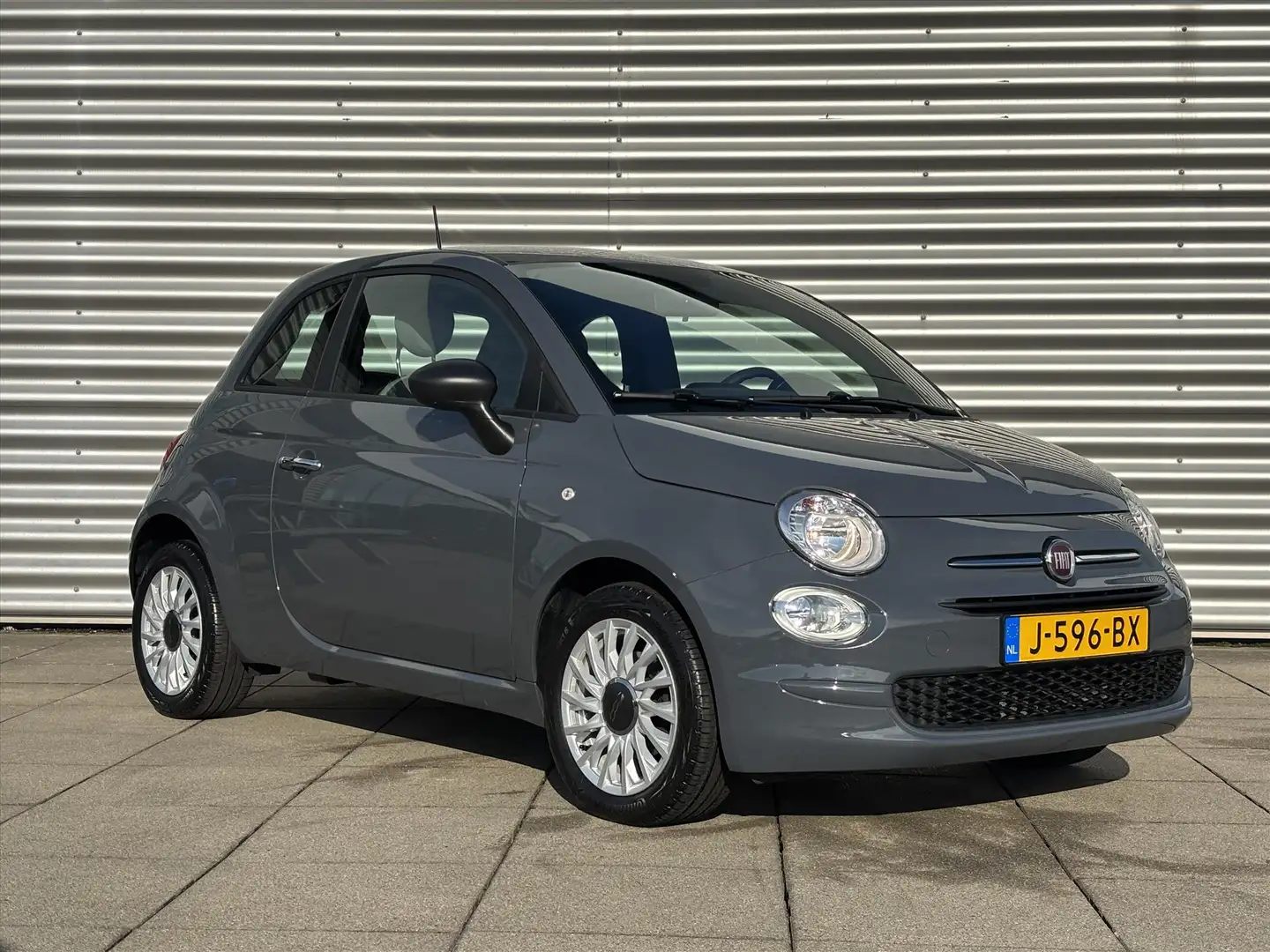 Fiat 500 1.0 70pk Hybrid Pop Airco | Cruise Control | Bluet Gris - 2