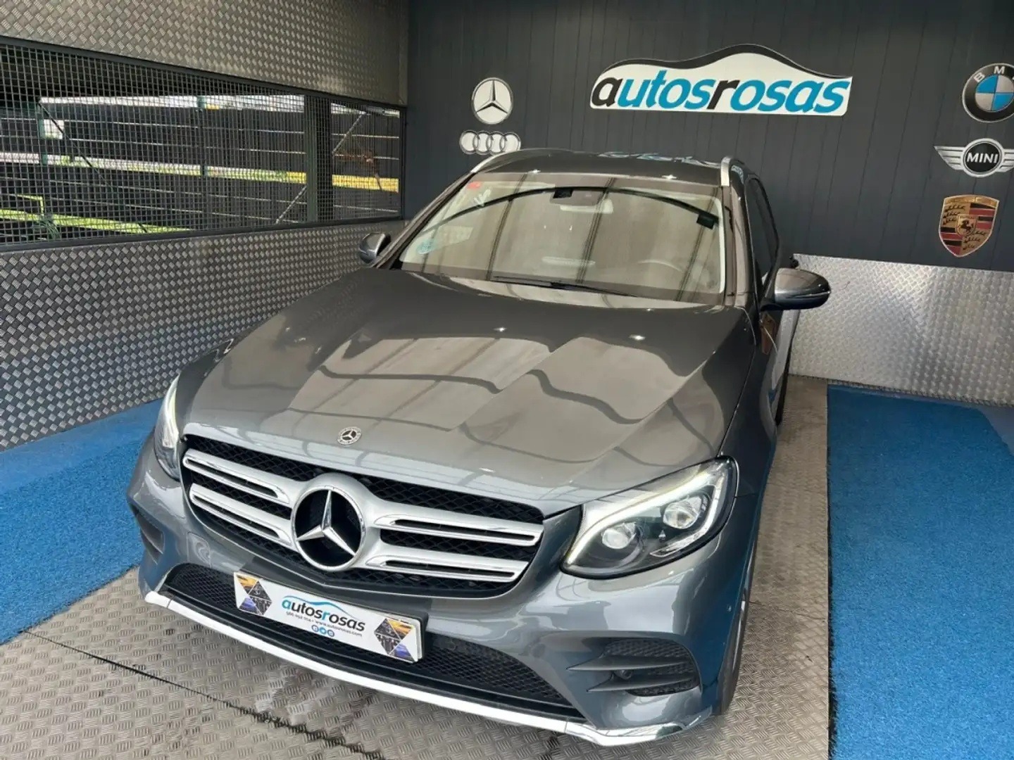 Mercedes-Benz GLC 220 220d 4Matic Aut. Gris - 1