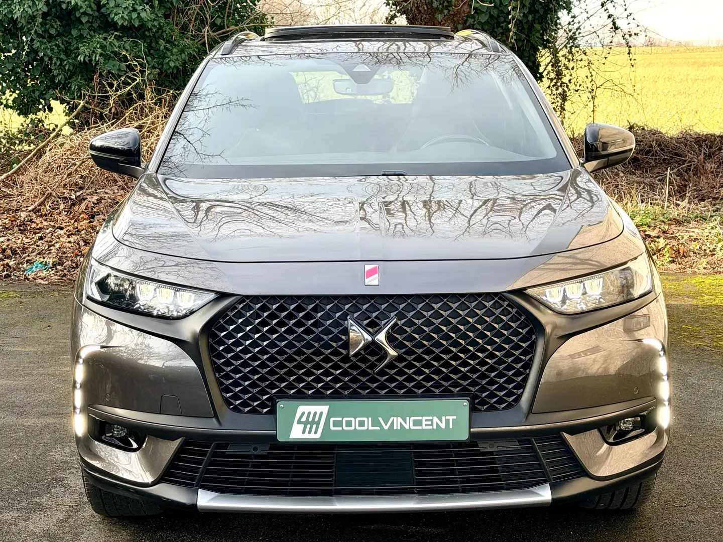 DS Automobiles DS 7 Crossback 2.0 HDi Performance Line // PANORAMIQUE Gris - 2