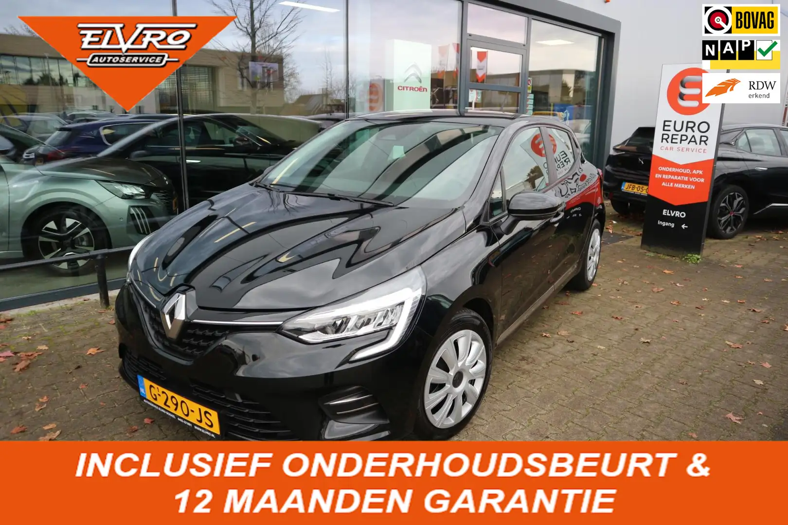 Renault Clio 1.0 TCe Zen 100PK CRUISE AIRCO CARPLAY/ANDROIDAUTO Noir - 1