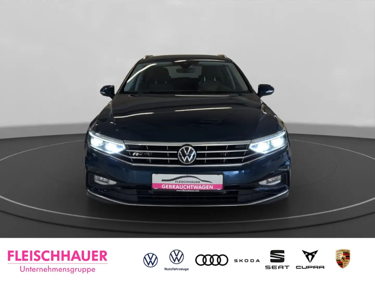 Volkswagen Passat Variant Business 2.0 TDI R-Line+Matrix+Navi+Stdhzg+H&K Blau - 2