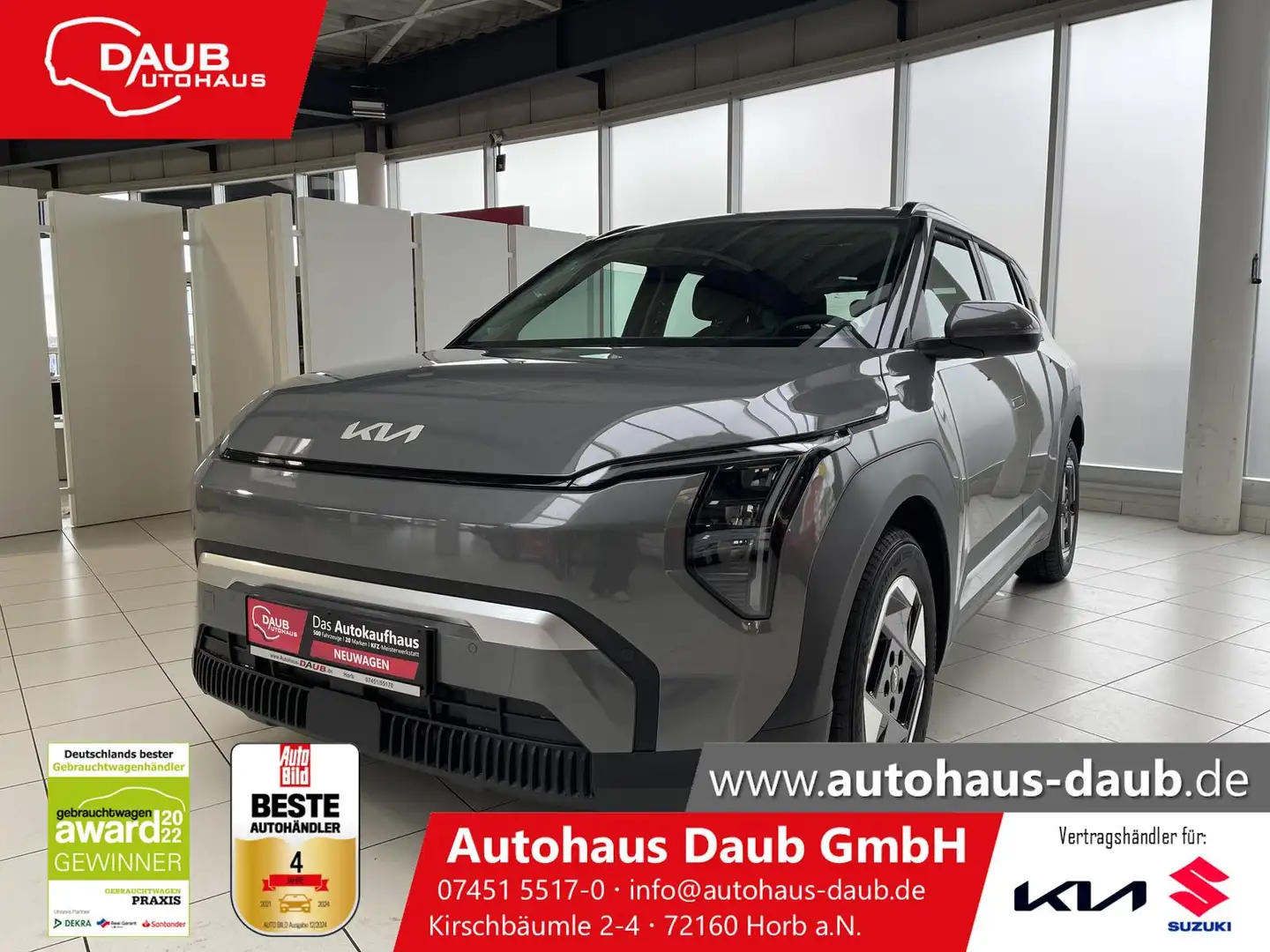 Kia EV3 58.3 AIR WIN DWA siva - 1