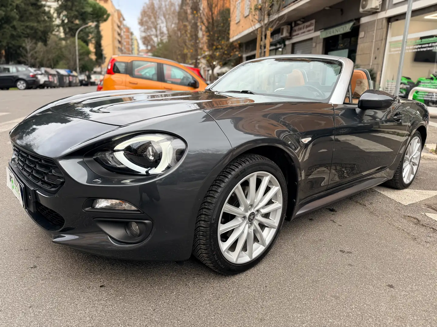 Fiat 124 Spider 1.4 MultiAir 140cv Lusso Distribuzione Ok GARANZIA Grau - 2