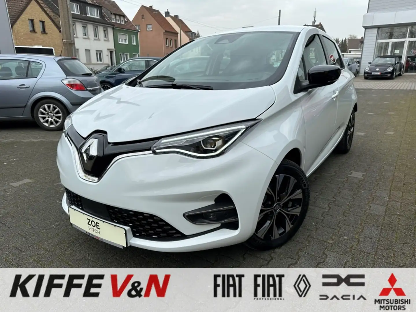 Renault ZOE Evolution R135 Z.E 50 KAMERA NAVI LED SHZ DAB+ Wit - 1