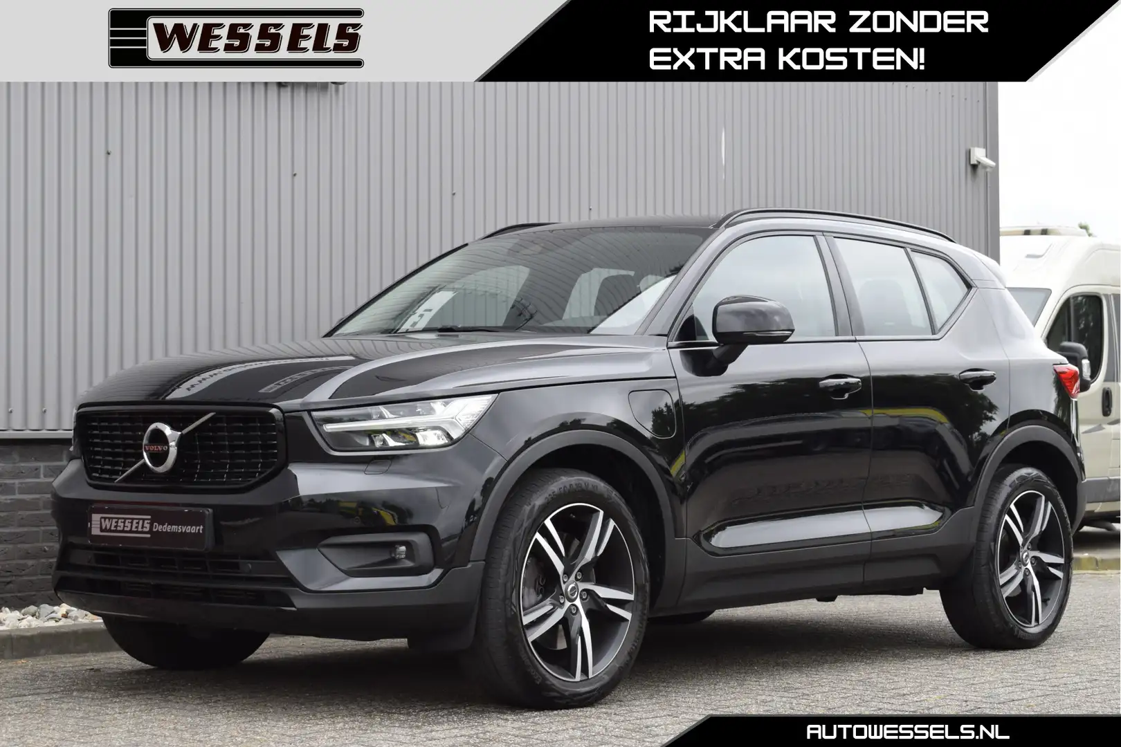Volvo XC40 1.5 T5 Recharge R-Design Expression Wegkl. trekhaa Zwart - 1