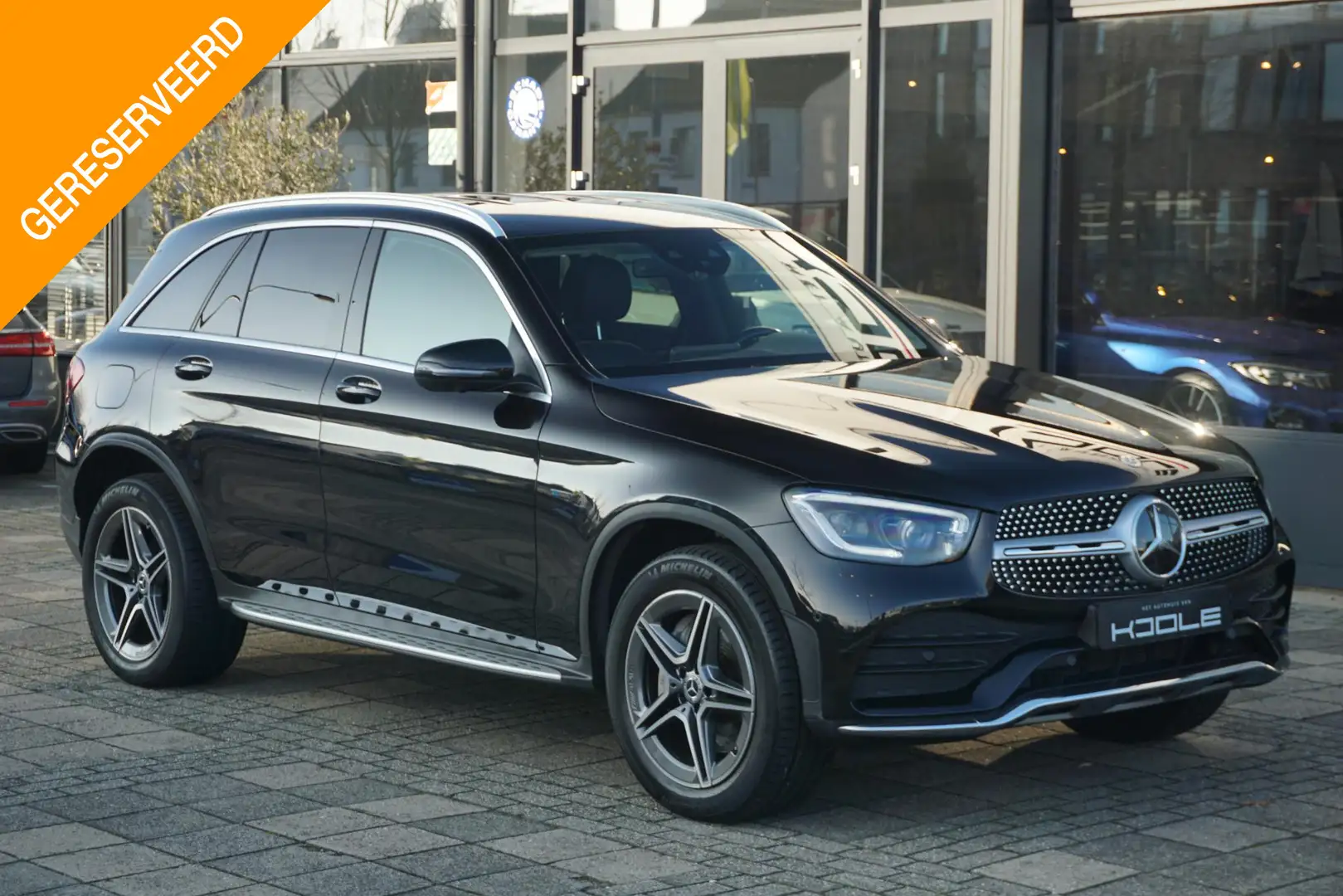 Mercedes-Benz GLC 300 300e 4MATIC Business Solution AMG | ACC | trekhaak Negro - 1