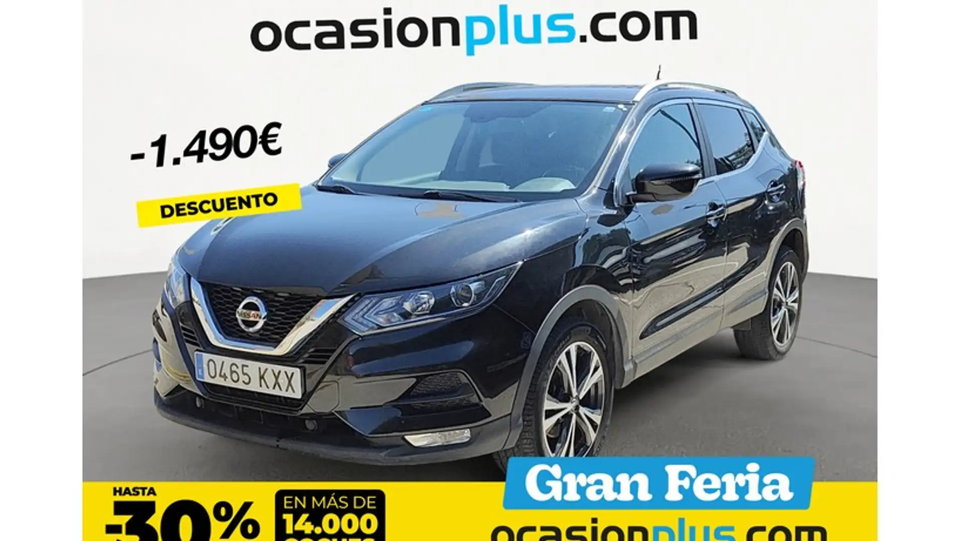 Nissan Qashqai 1.3 DIG-T Acenta 4x2 103kW Negro - 1