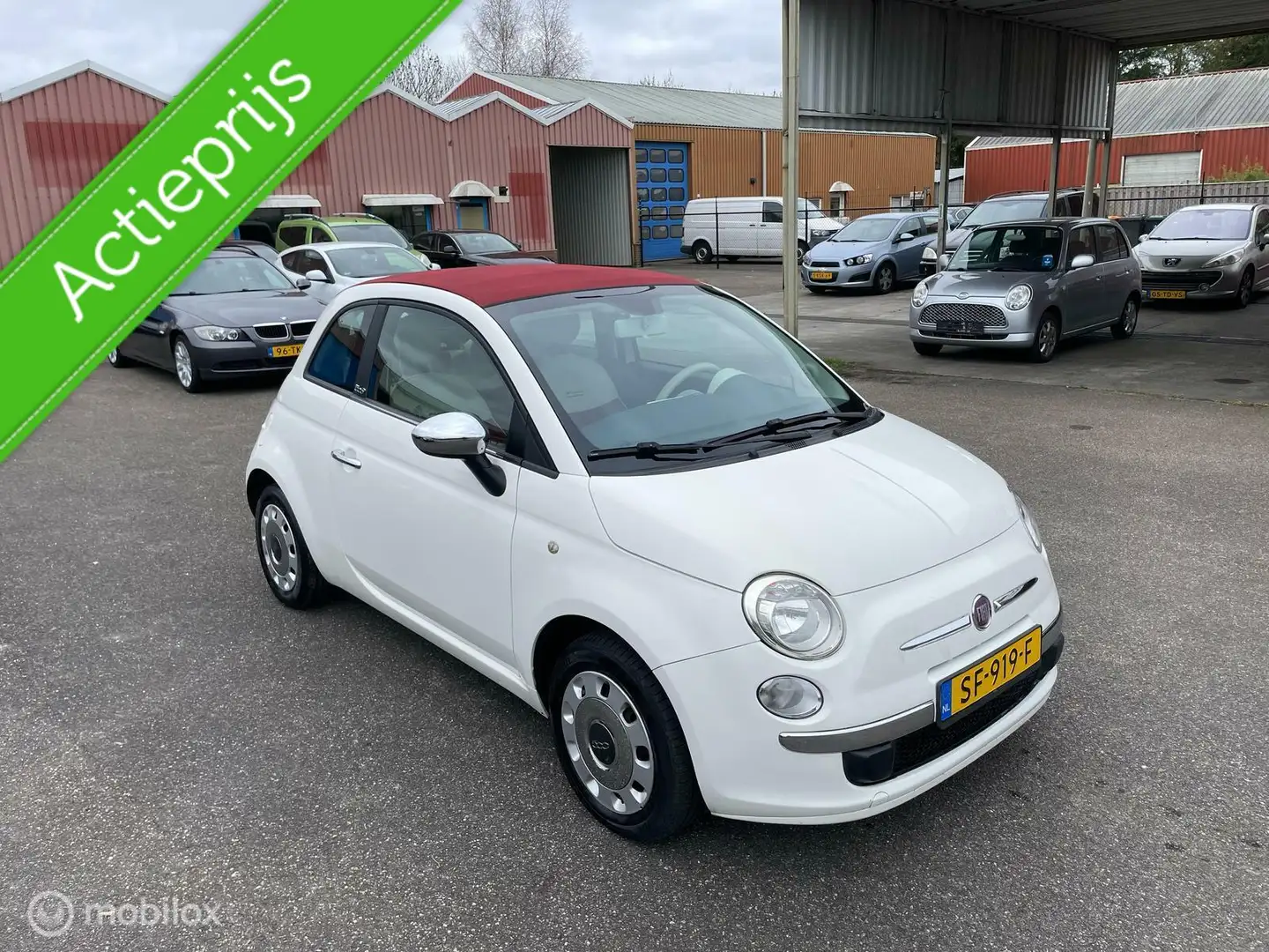 Fiat 500C 1.2 Pop | Cabriolet | Nu of Nooit Blanco - 2