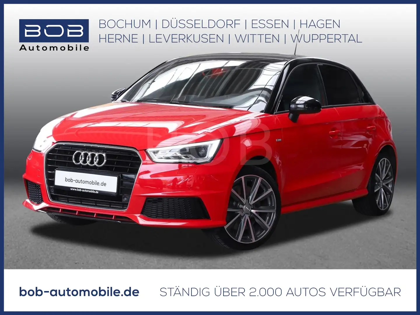 Audi A1 Sportback 1.8 TFSI SPORT XENON NAVI SHZ PDC Rot - 1