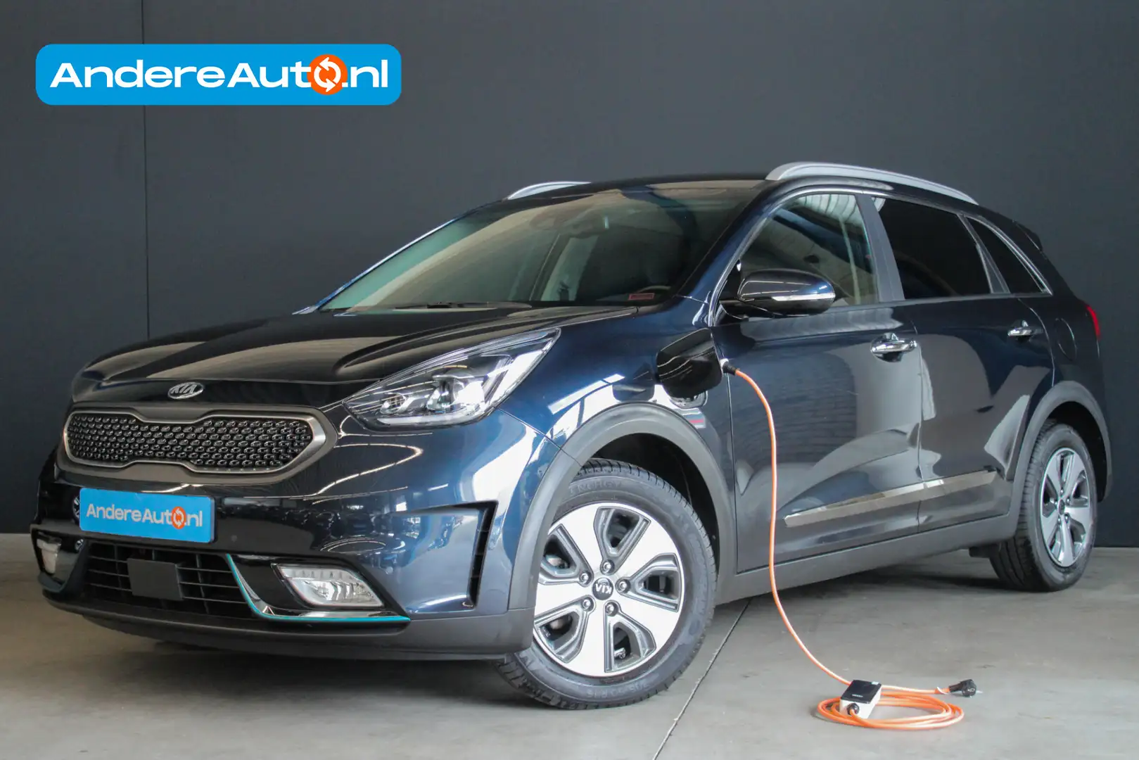 Kia Niro 1.6 GDi PHEV DynamicPlusLine |leder|stuur/stoelver Bleu - 1