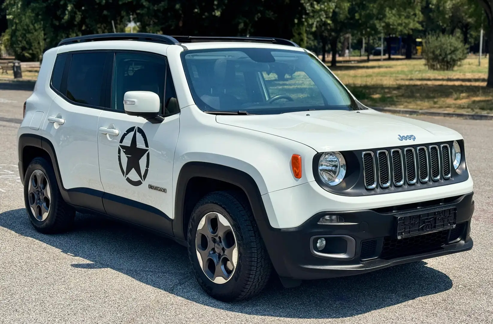 Jeep Renegade 1.6 110CV TETTO-NESSUN OBBLIGO DI FINANZIAMENTO- Bílá - 2