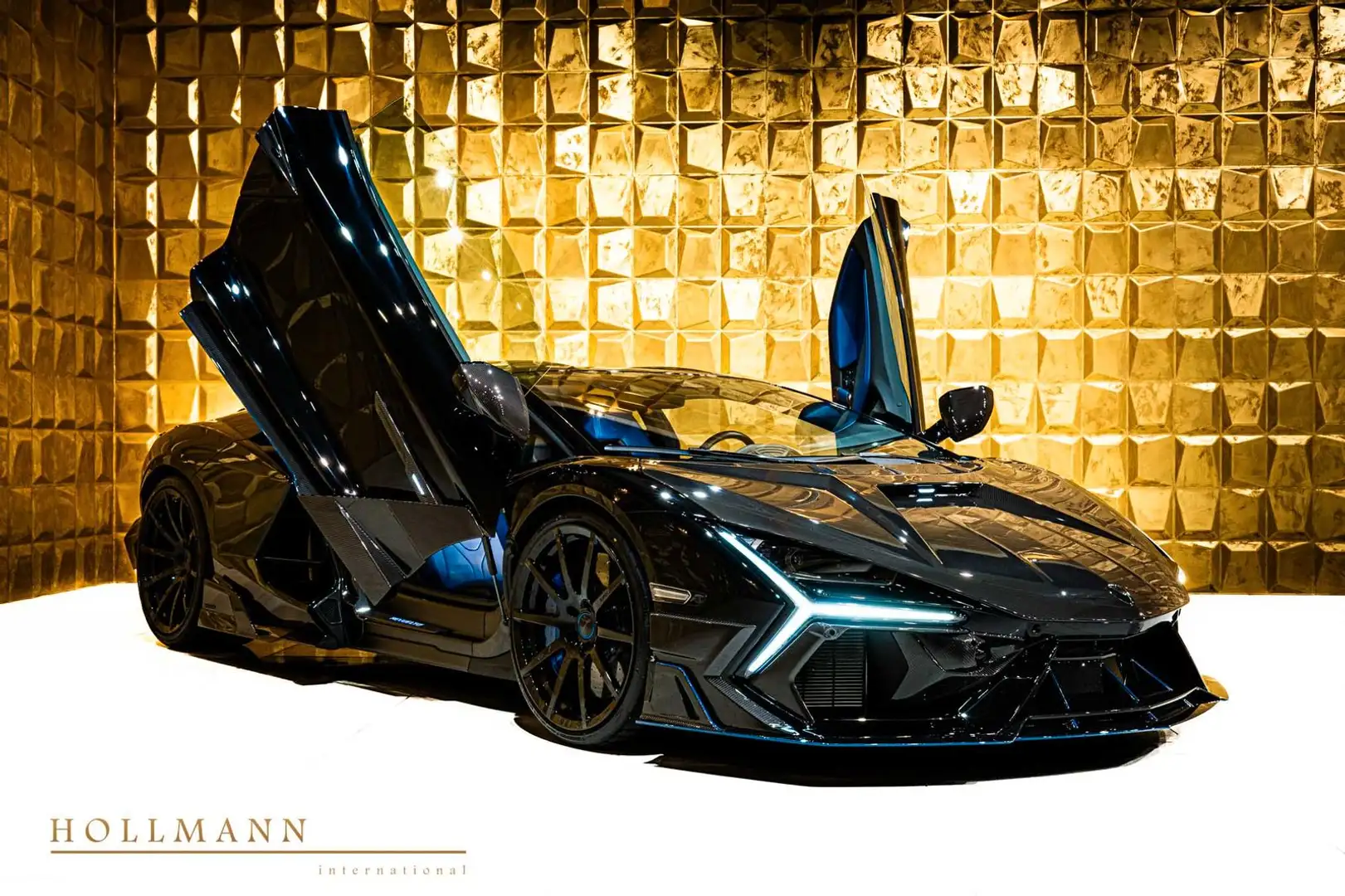 Lamborghini Revuelto by MANSORY + CARBON + PASSENGER DISPLAY Negru - 2