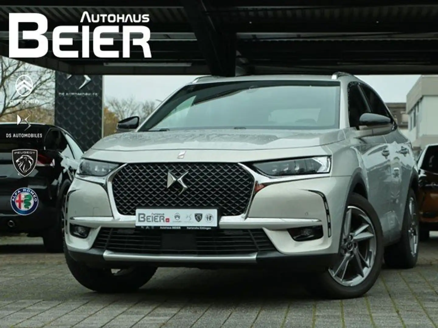 DS Automobiles DS 7 Crossback DS7 Crossback Hybrid 225 Rivoli Navi/ Sitzh,/ Klim Beige - 1