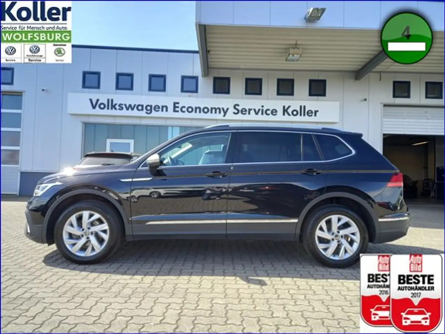 Volkswagen Tiguan Allspace 2.0 TDI DSG AHK 7 Sitze Kamera Nero - 1