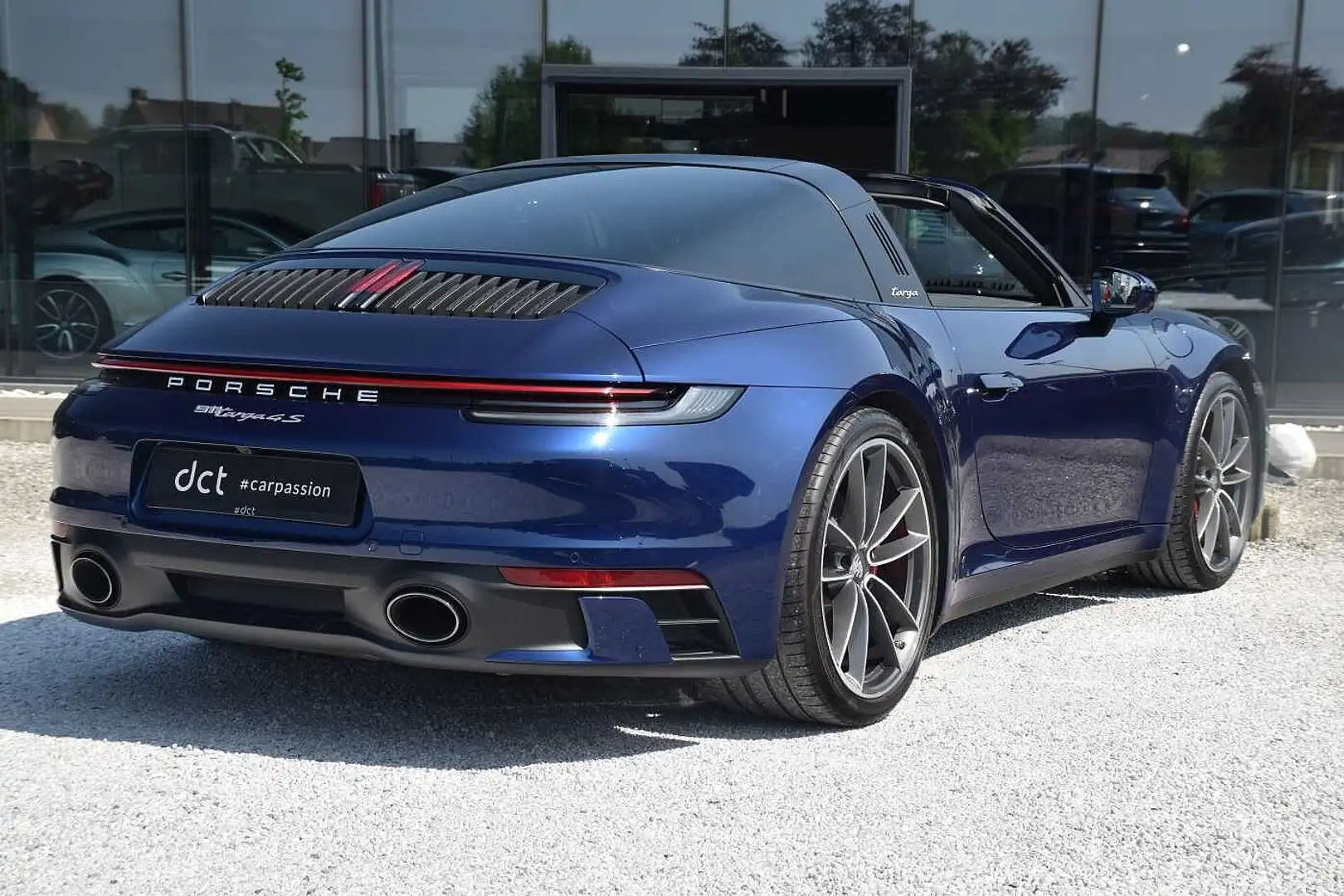 Porsche 992 TARGA 4S Sport Design Pack Sportexhaust Coolingsea Bleu - 2